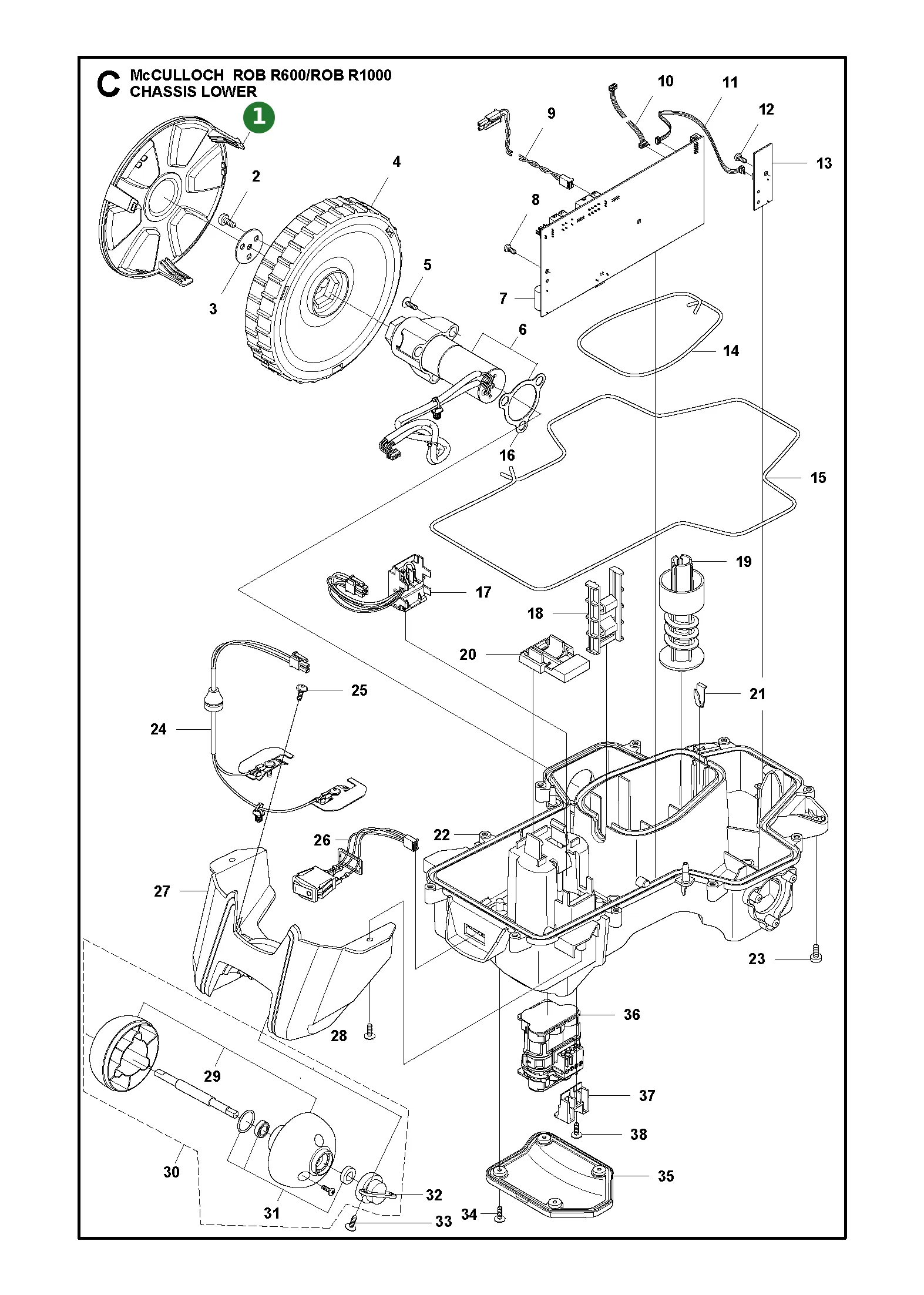 Position im Ersatzteilkatalog