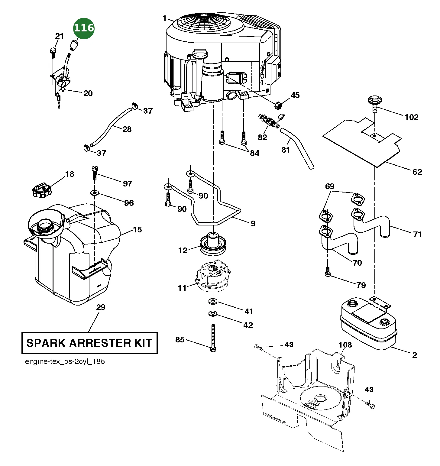 Position im Ersatzteilkatalog
