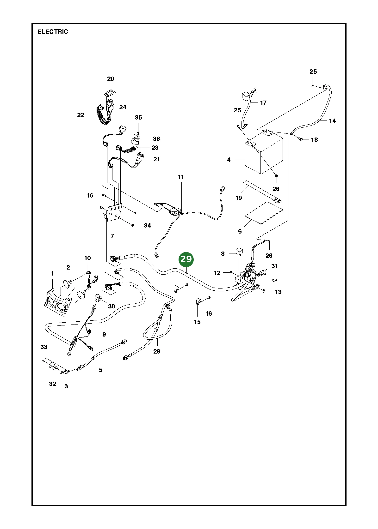 Position im Ersatzteilkatalog