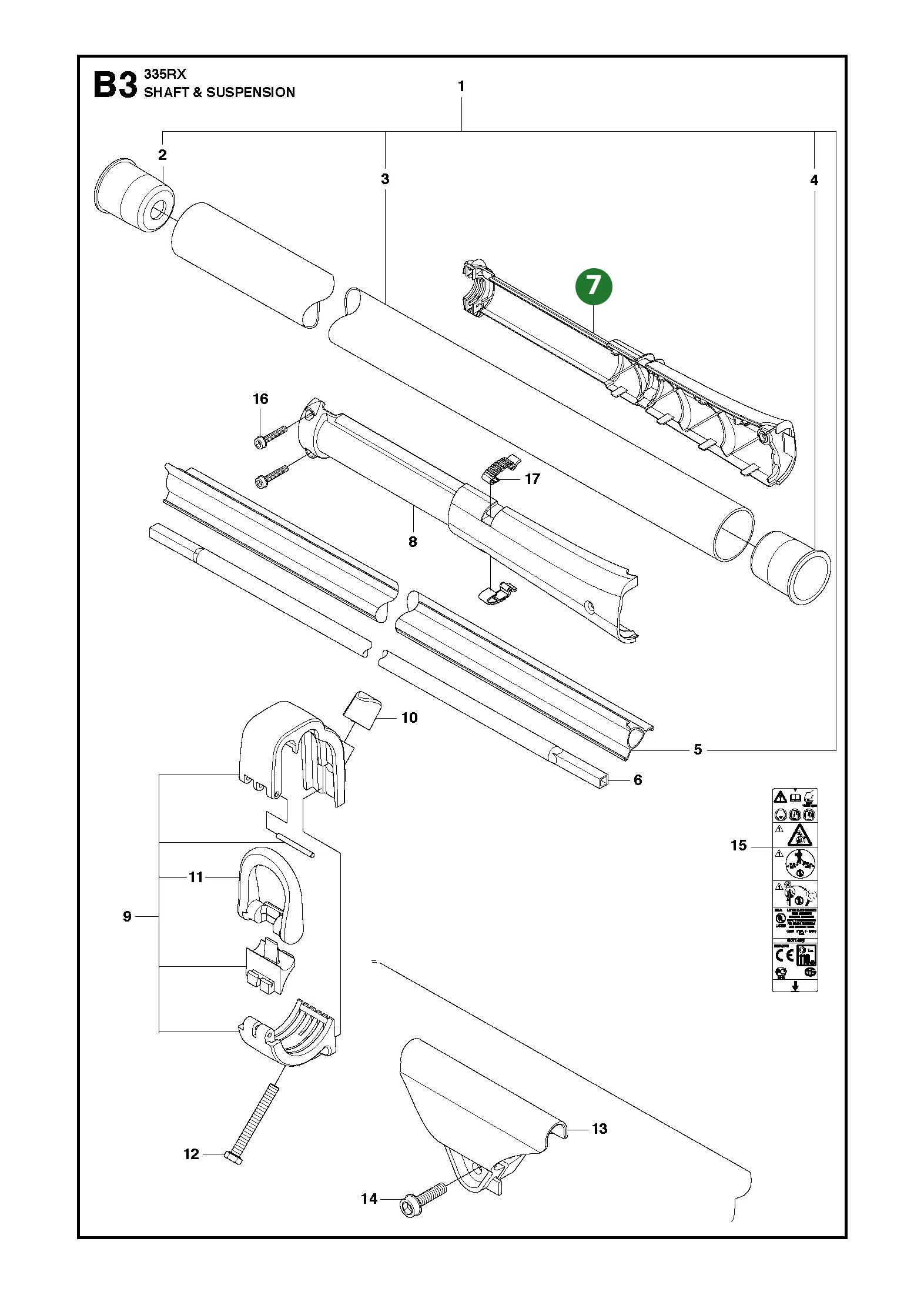 Position im Ersatzteilkatalog