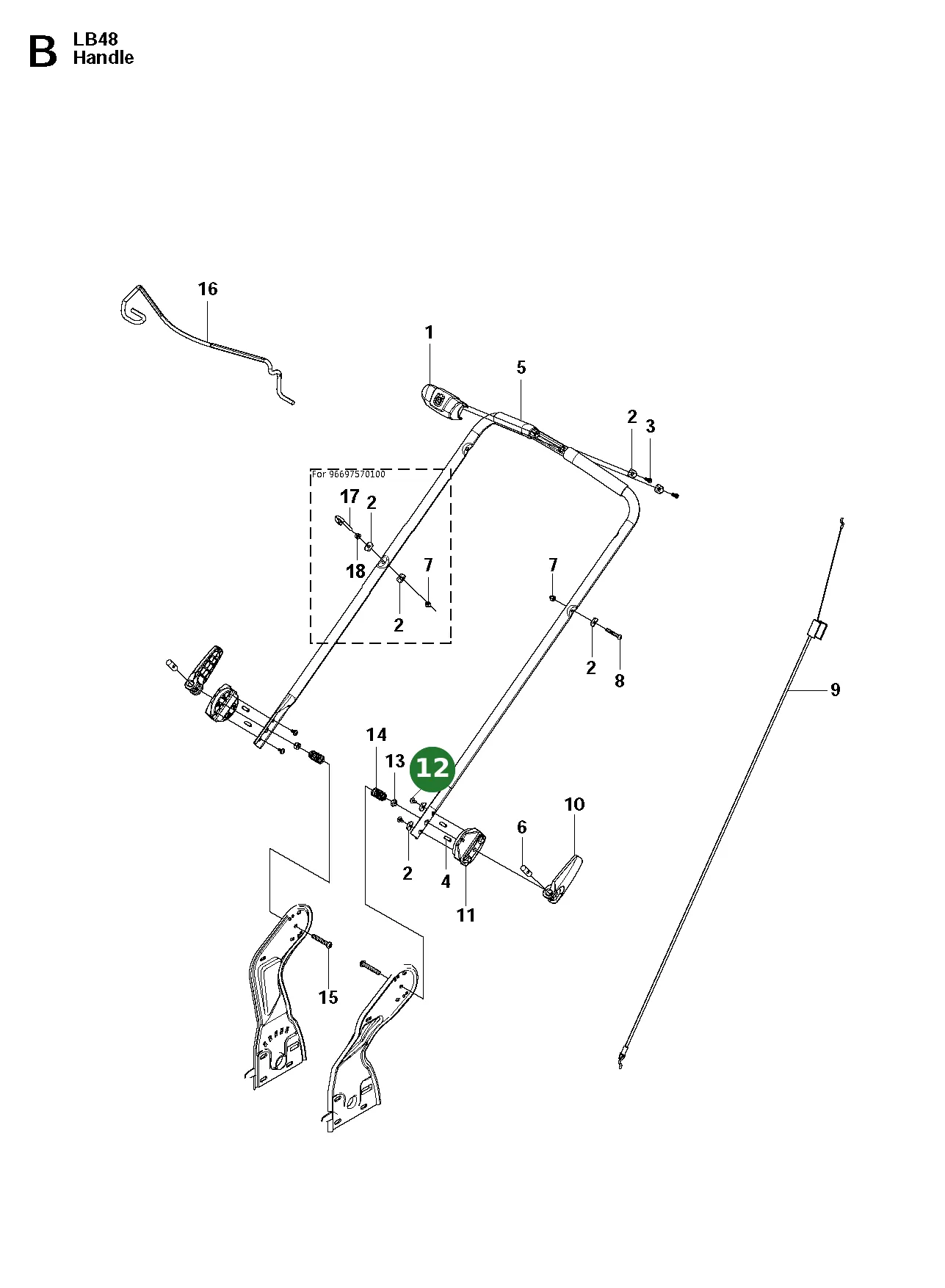 Position im Ersatzteilkatalog