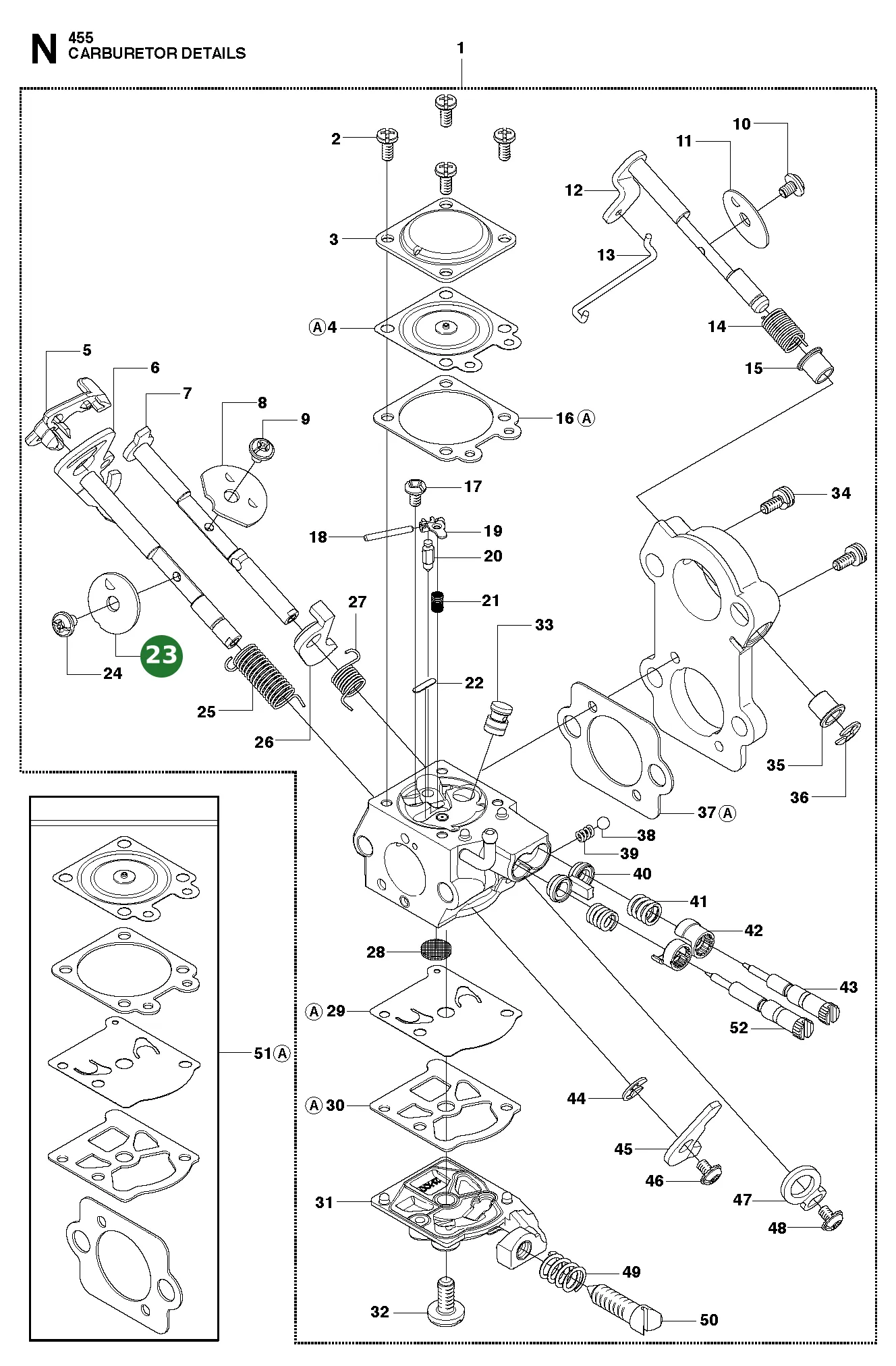 Position im Ersatzteilkatalog