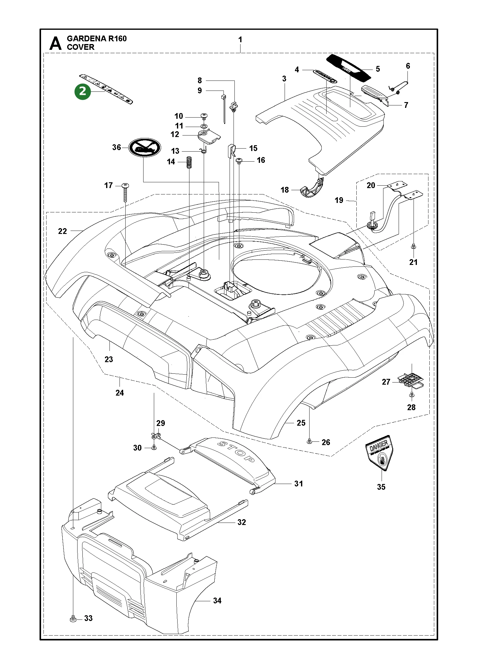 Position im Ersatzteilkatalog