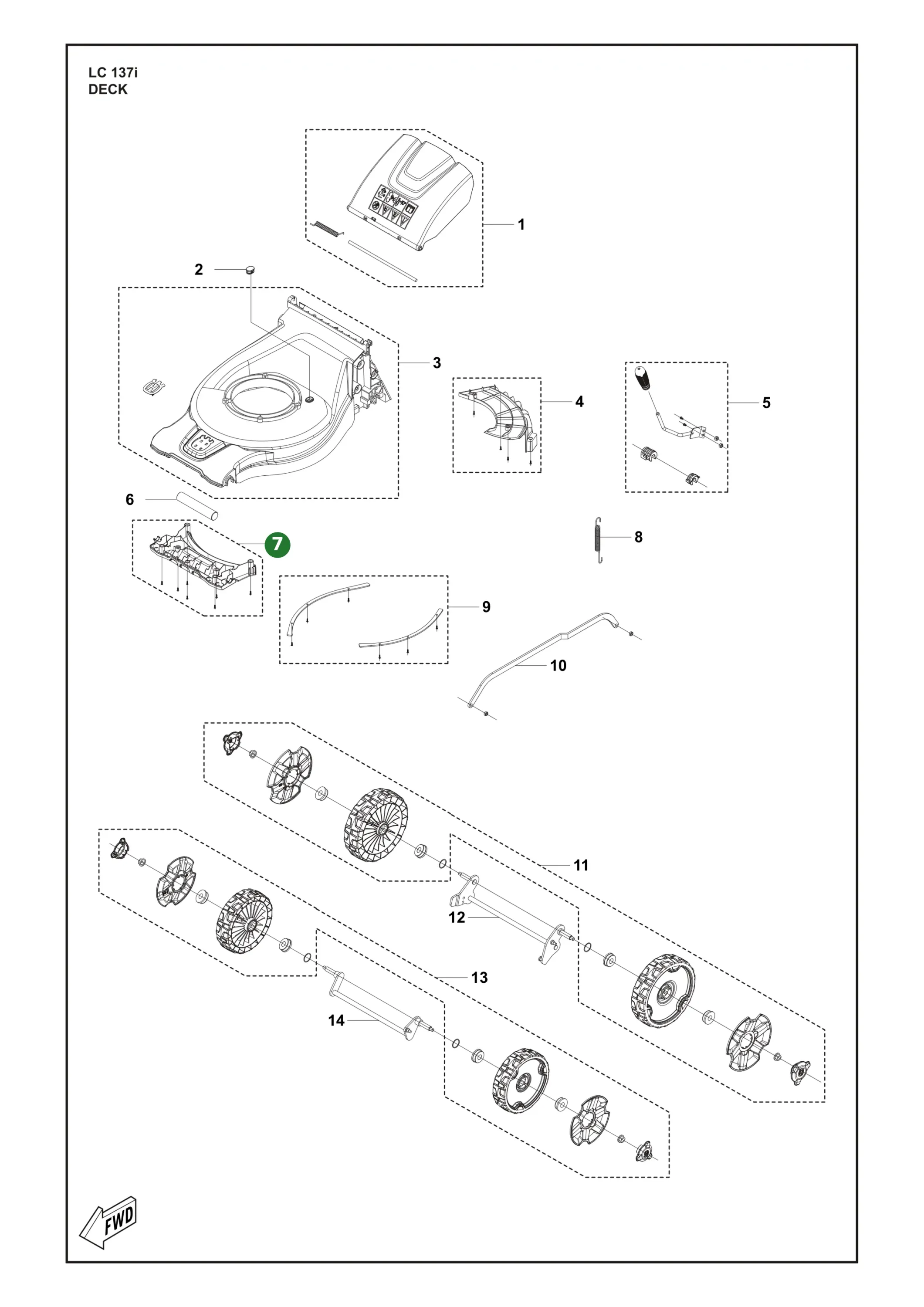 Position im Ersatzteilkatalog