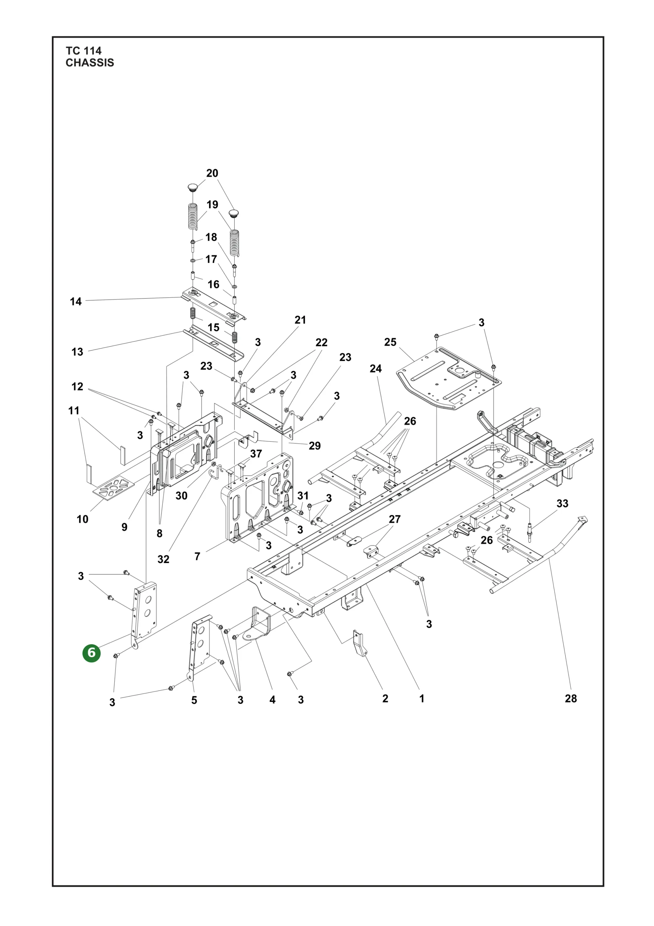 Position im Ersatzteilkatalog