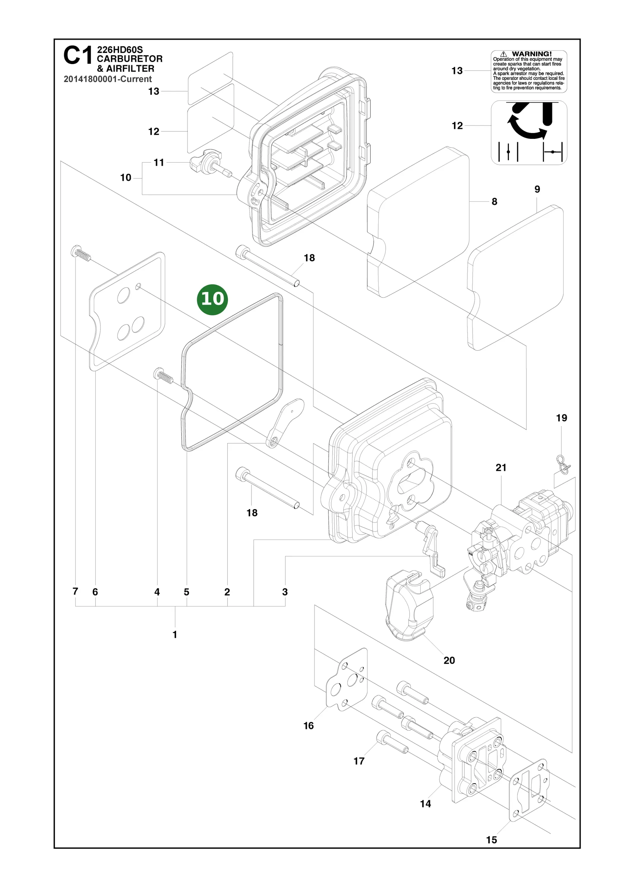 Position im Ersatzteilkatalog