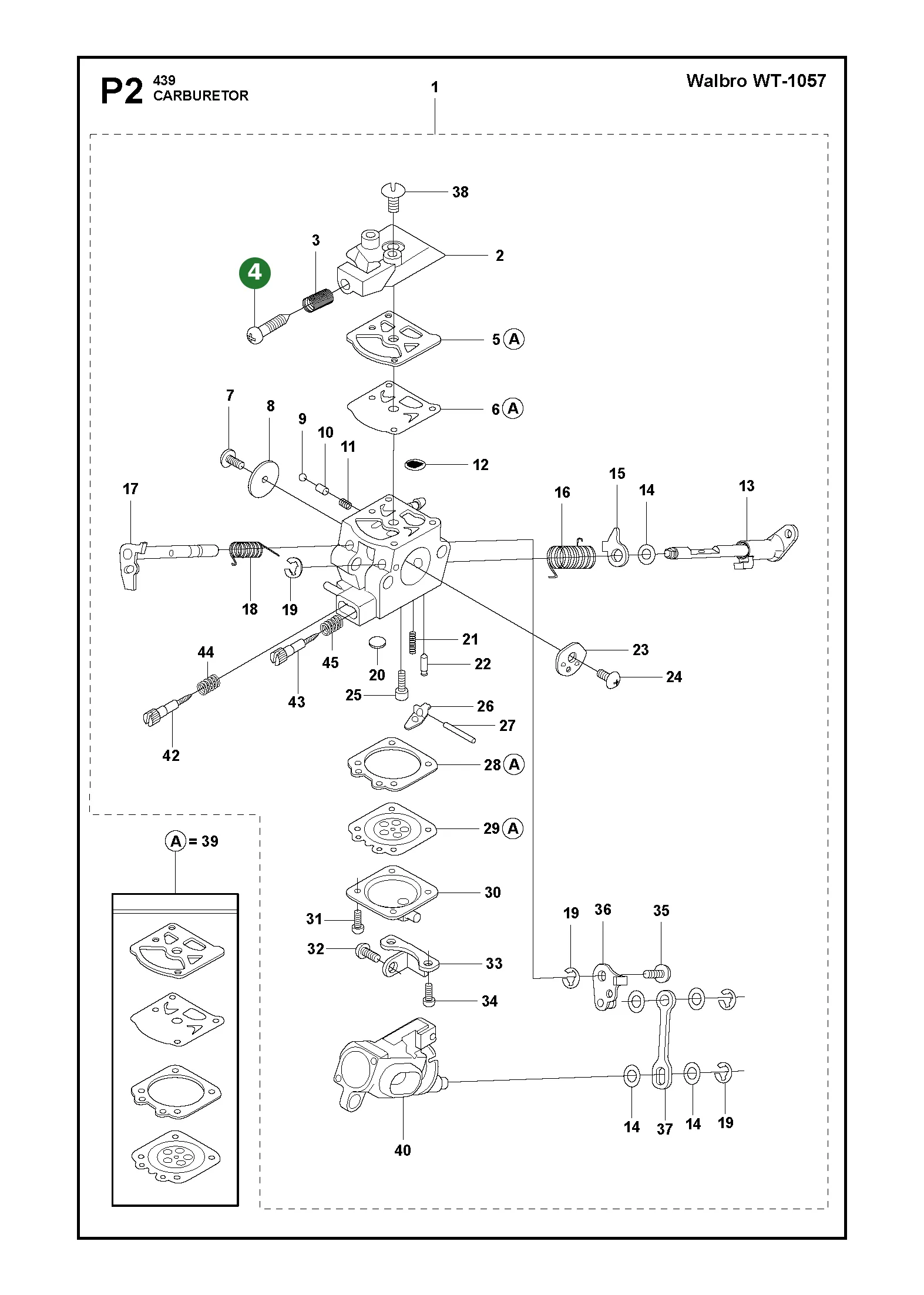 Position im Ersatzteilkatalog