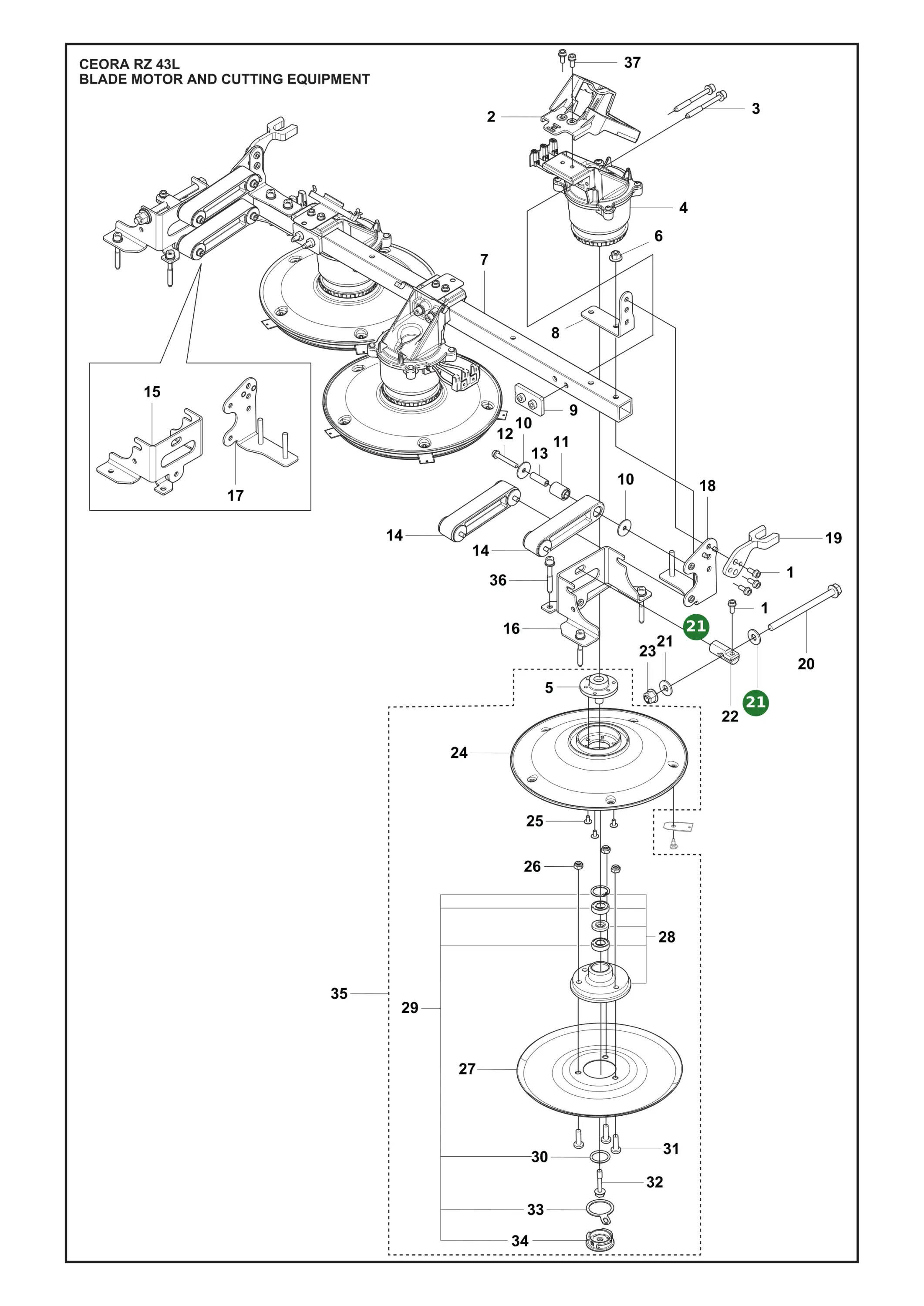 Position im Ersatzteilkatalog