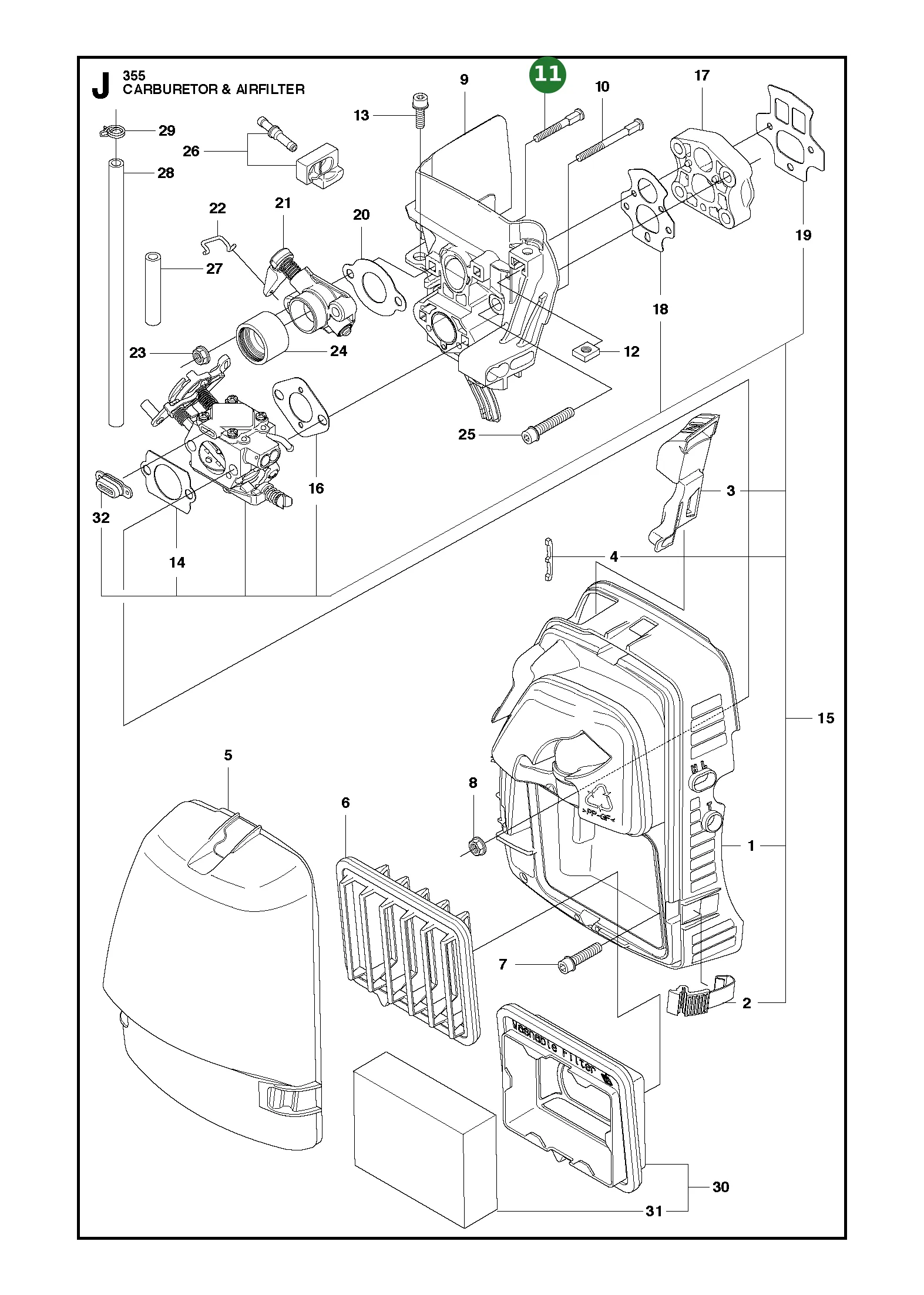 Position im Ersatzteilkatalog