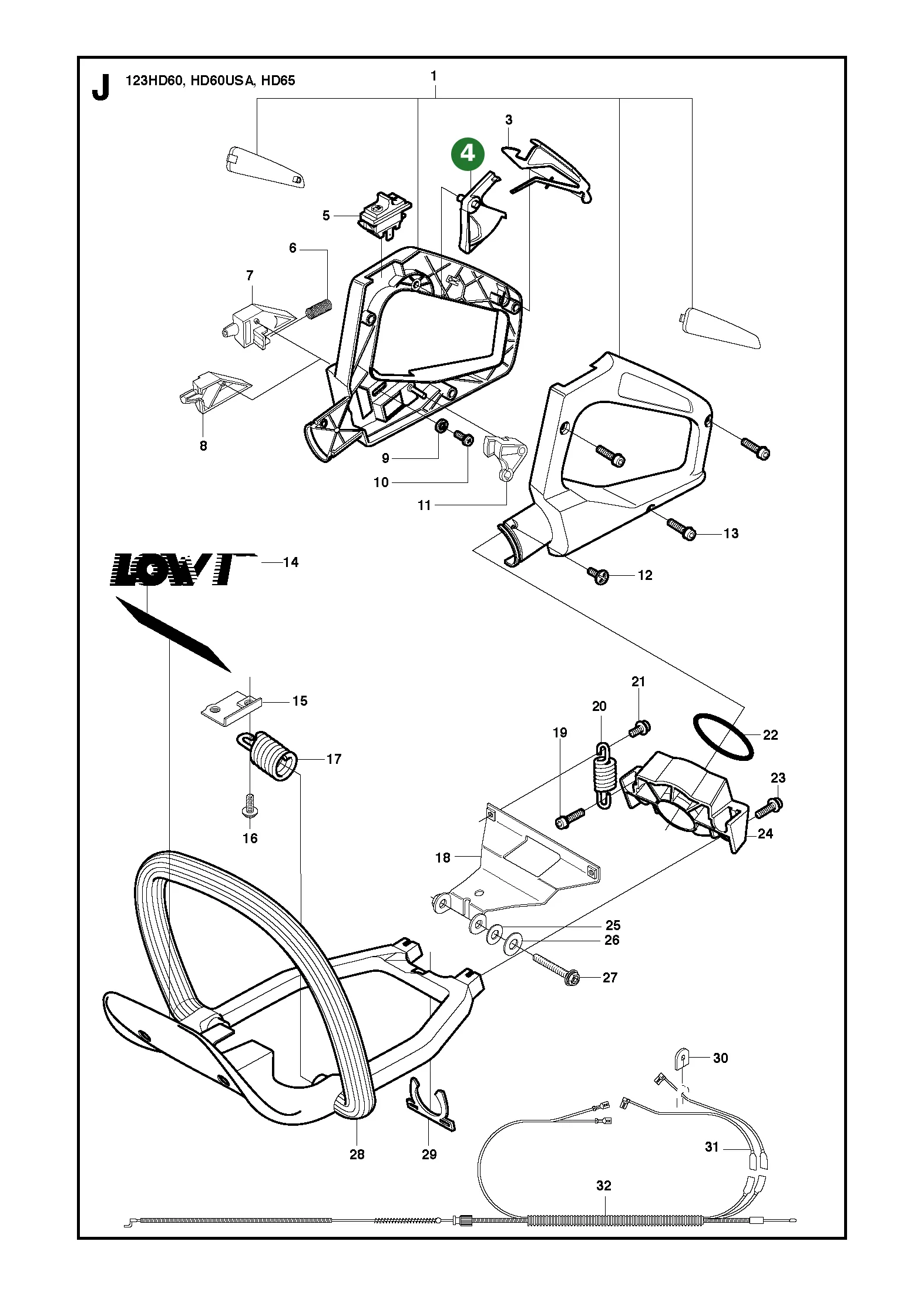 Position im Ersatzteilkatalog