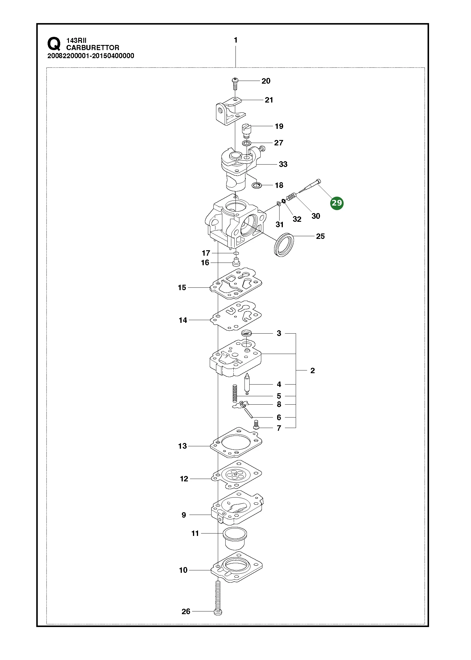 Position im Ersatzteilkatalog