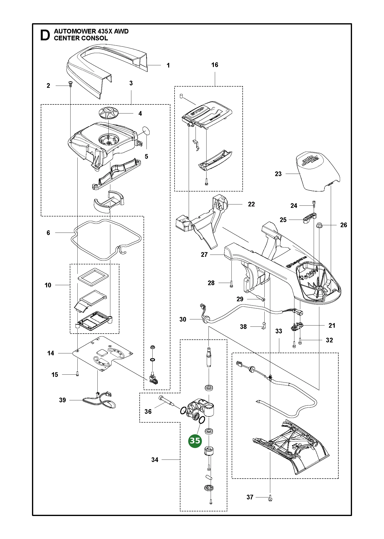 Position im Ersatzteilkatalog