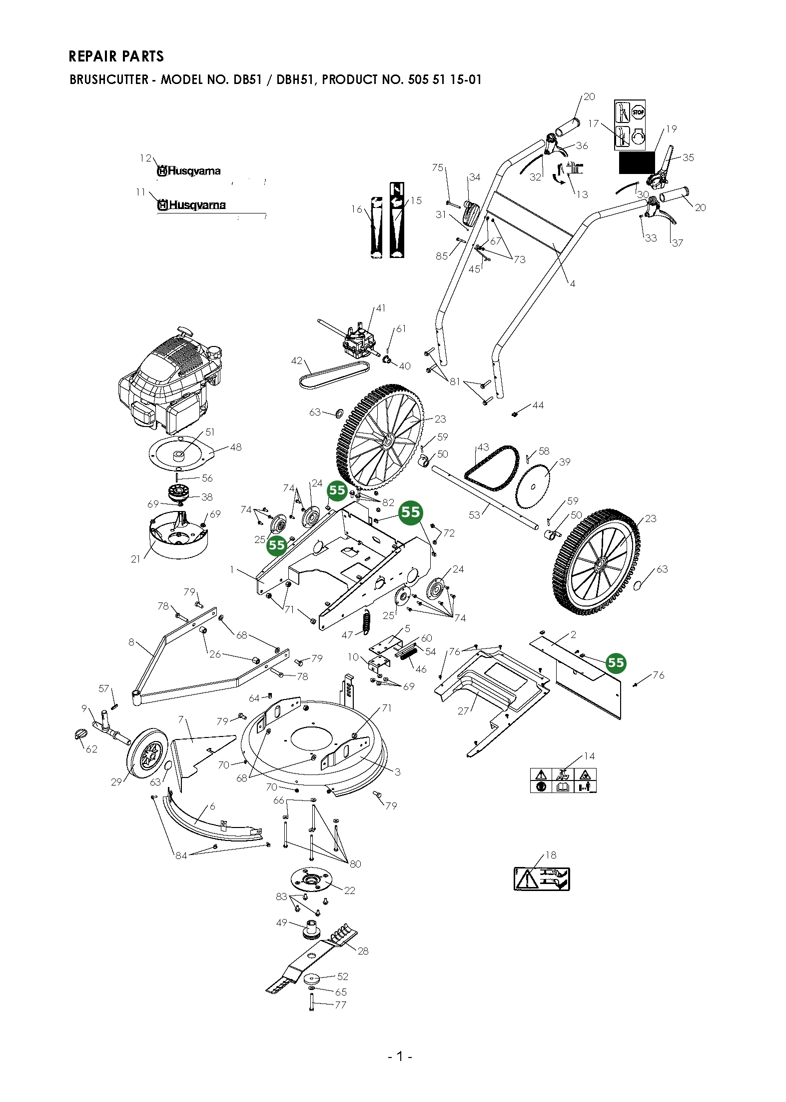 Position im Ersatzteilkatalog