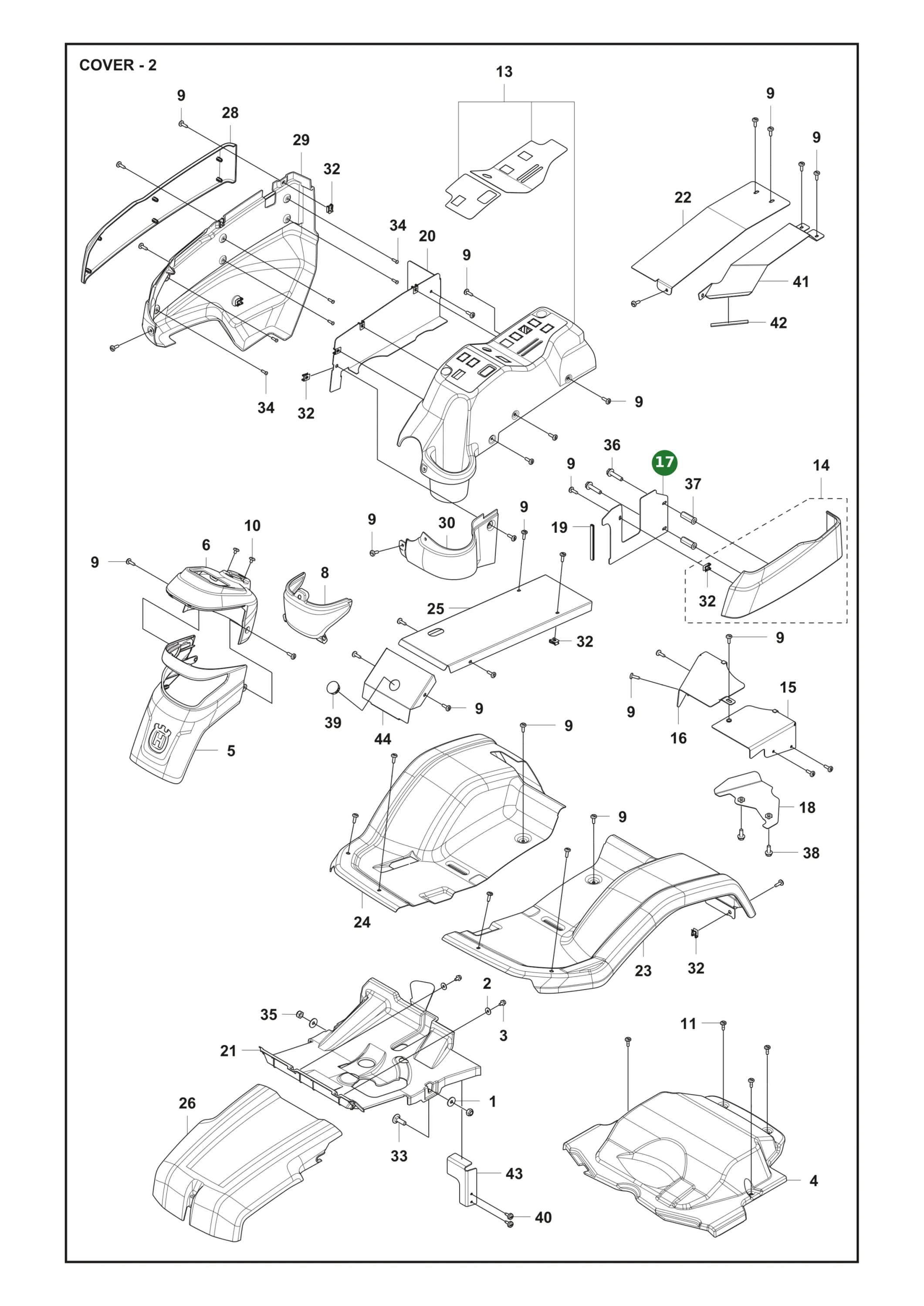 Position im Ersatzteilkatalog