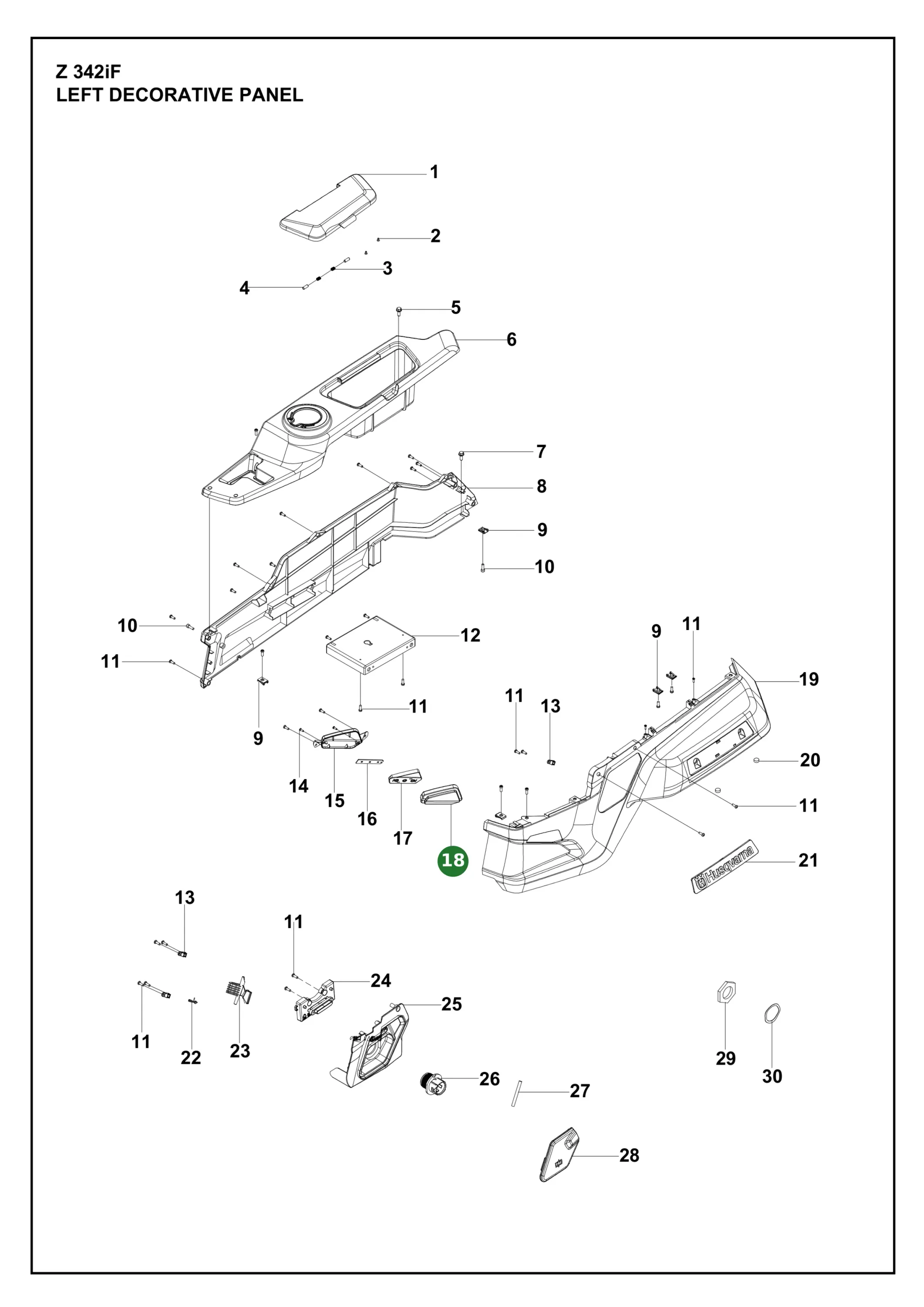 Position im Ersatzteilkatalog
