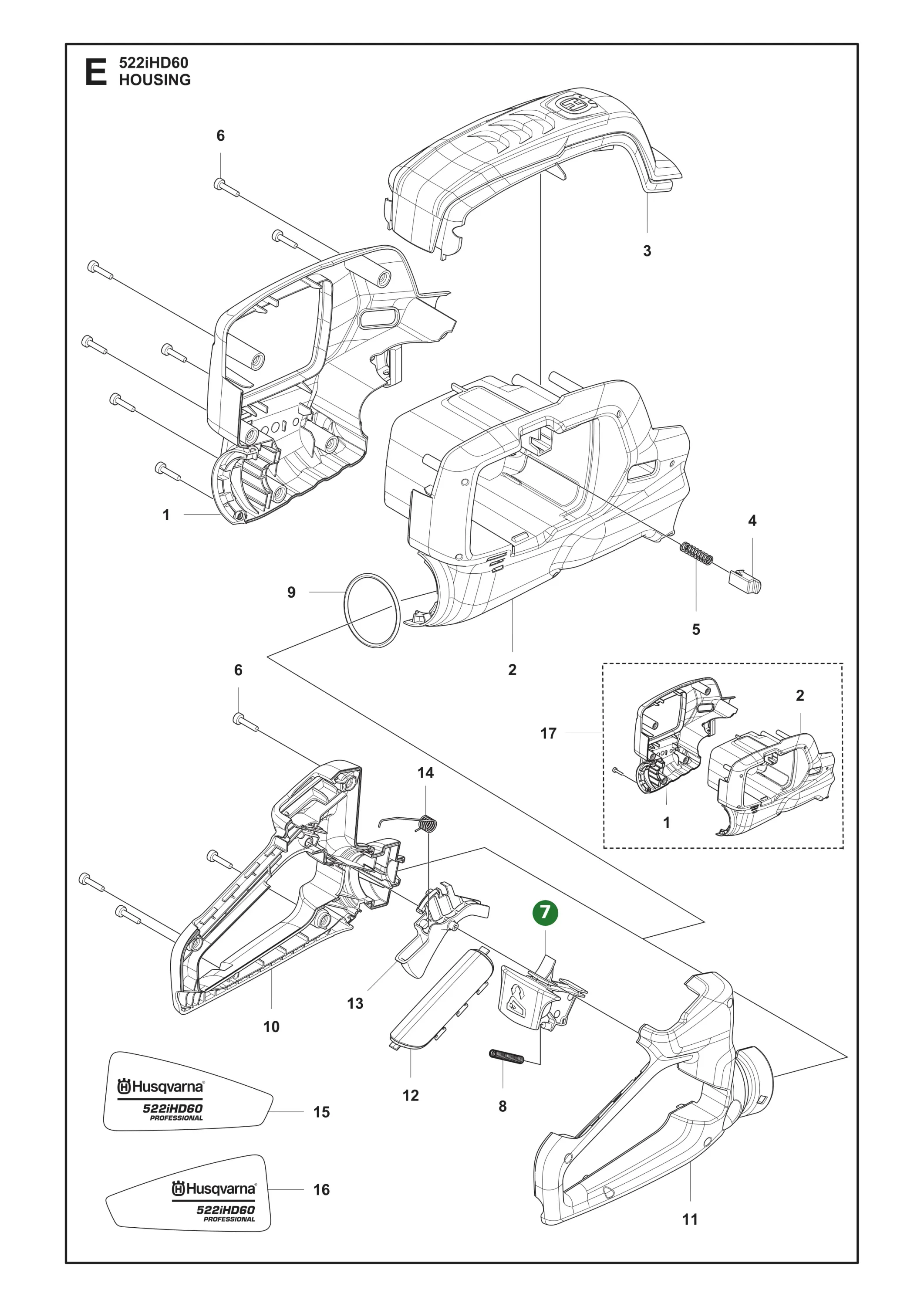 Position im Ersatzteilkatalog