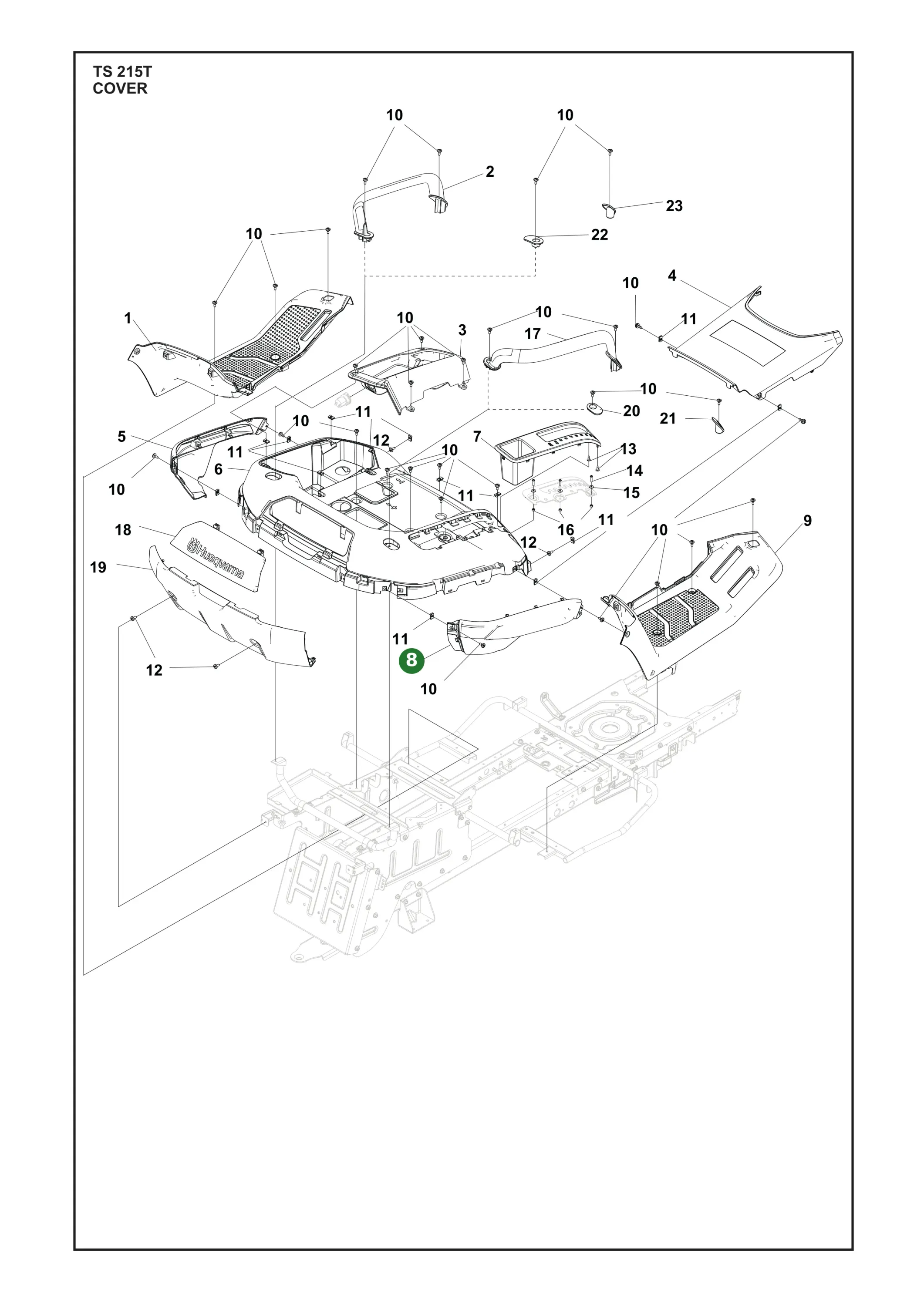 Position im Ersatzteilkatalog