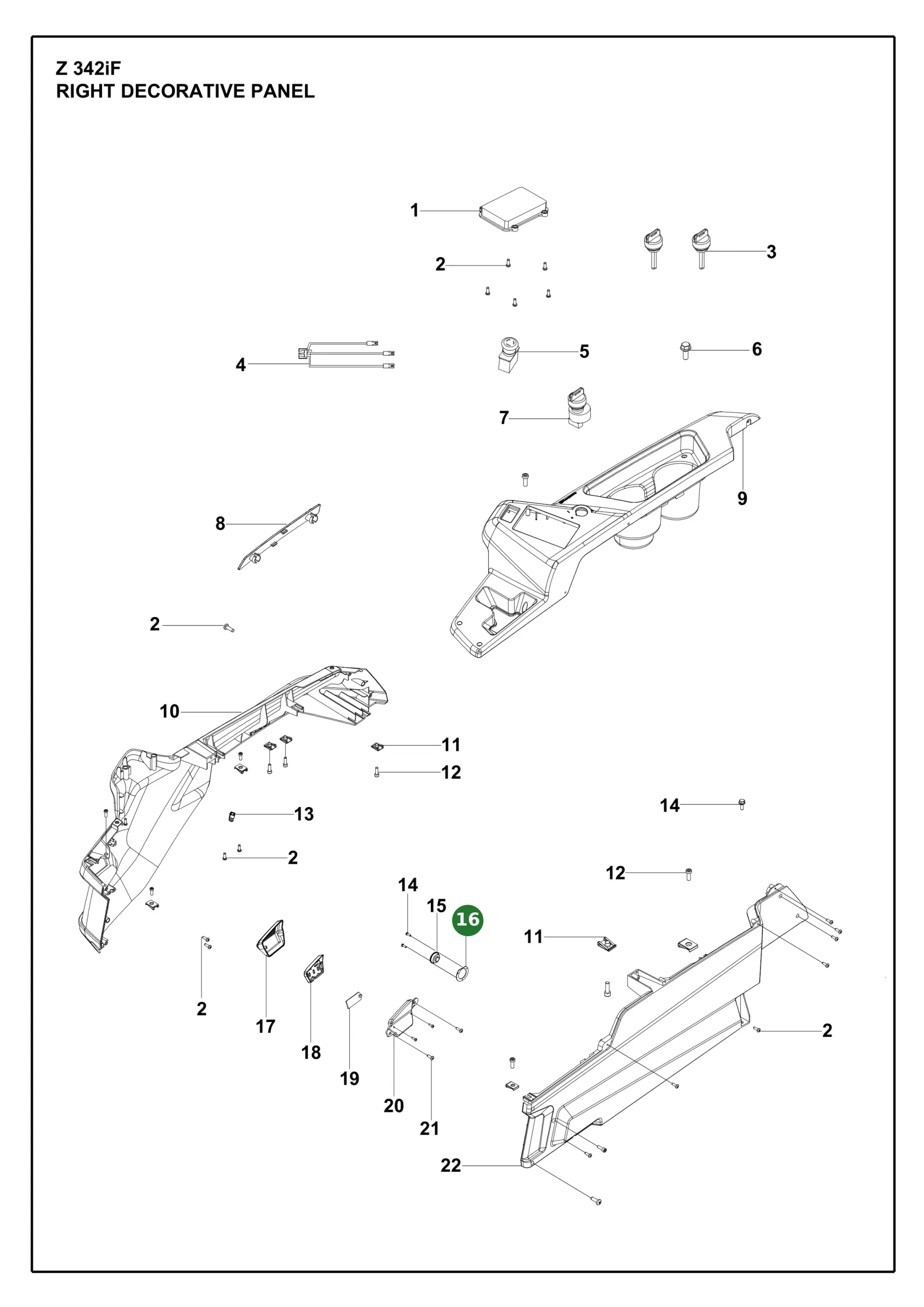 Position im Ersatzteilkatalog