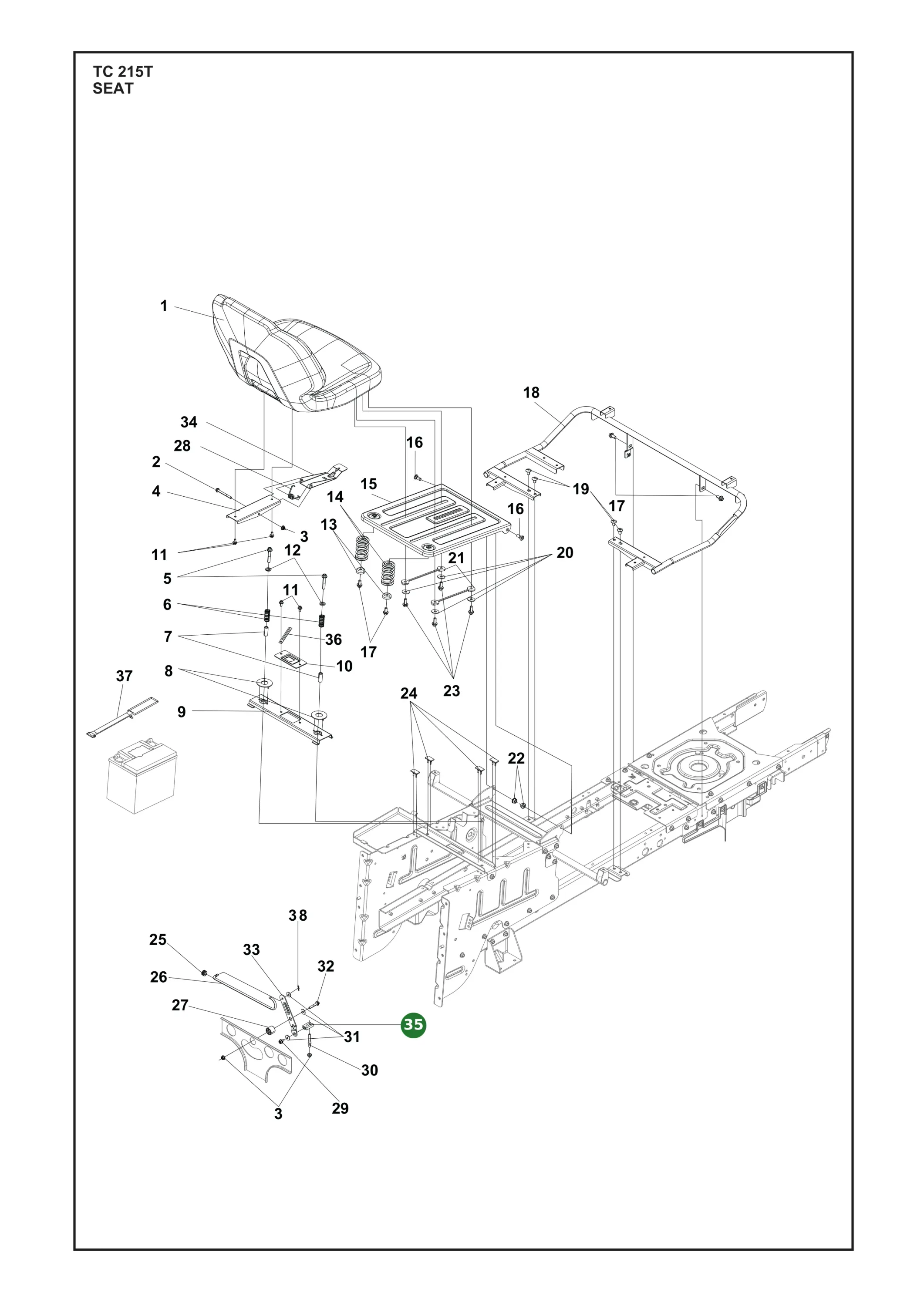 Position im Ersatzteilkatalog