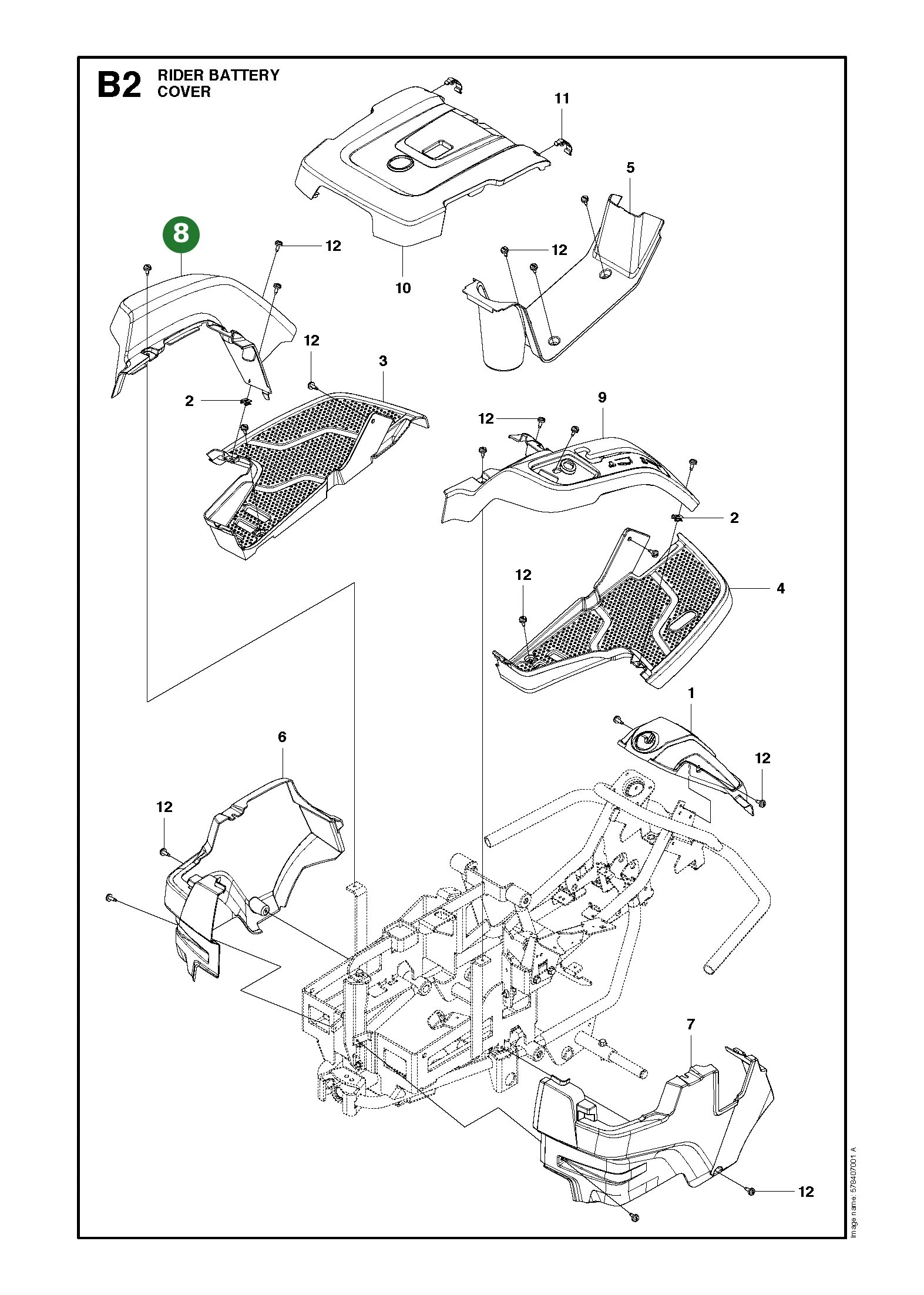 Position im Ersatzteilkatalog