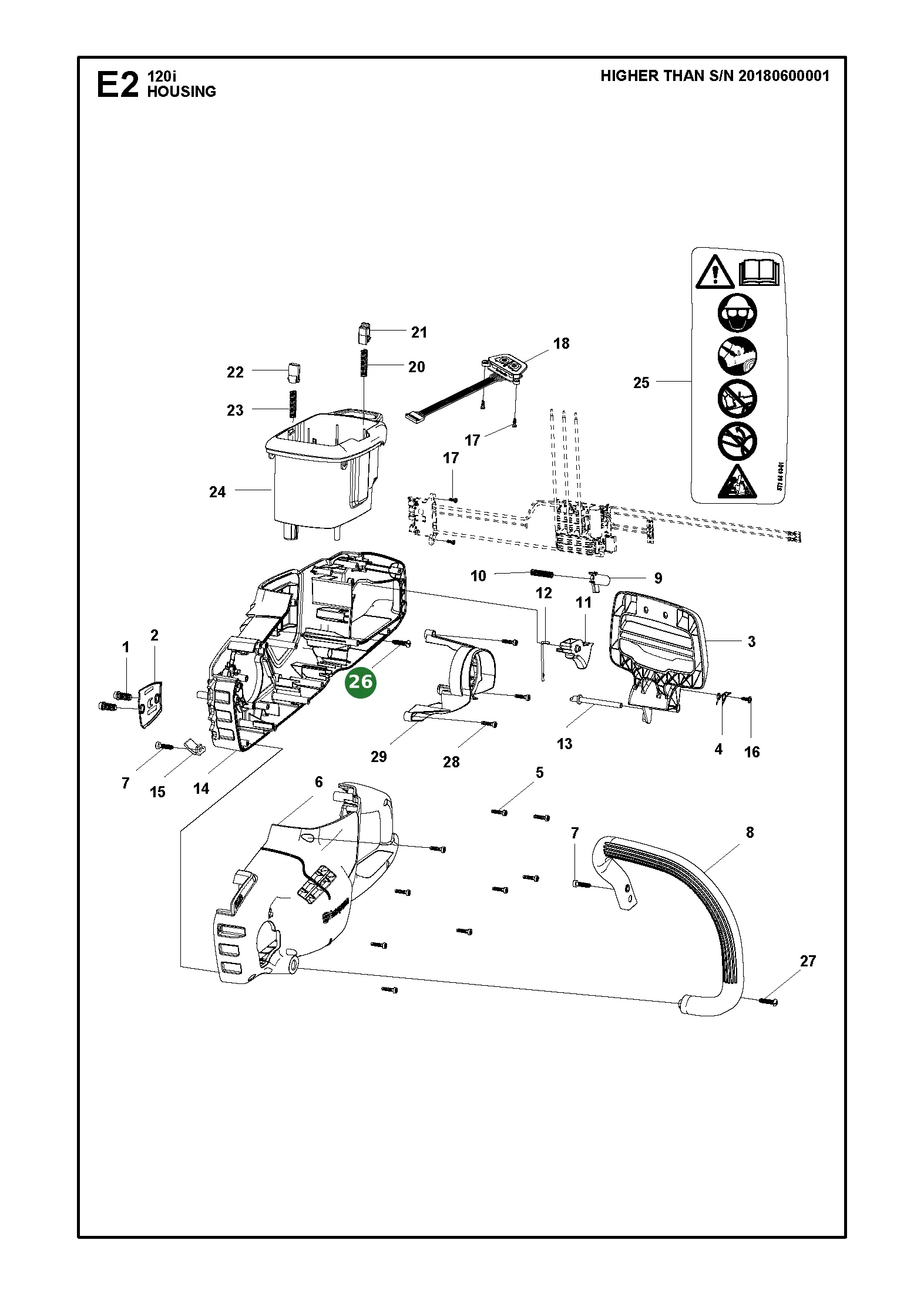 Position im Ersatzteilkatalog