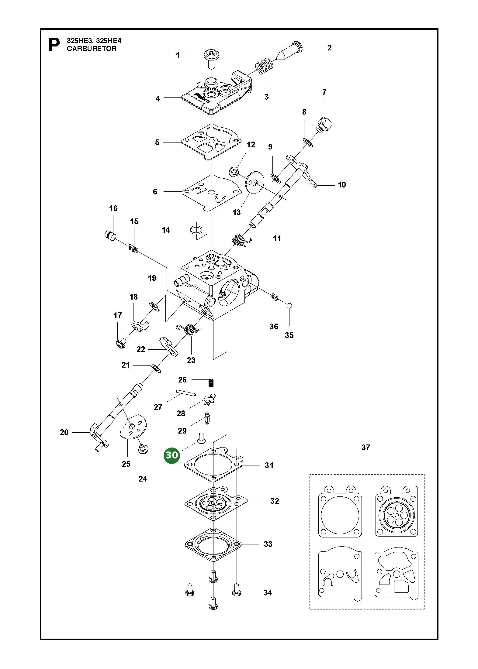 Position im Ersatzteilkatalog
