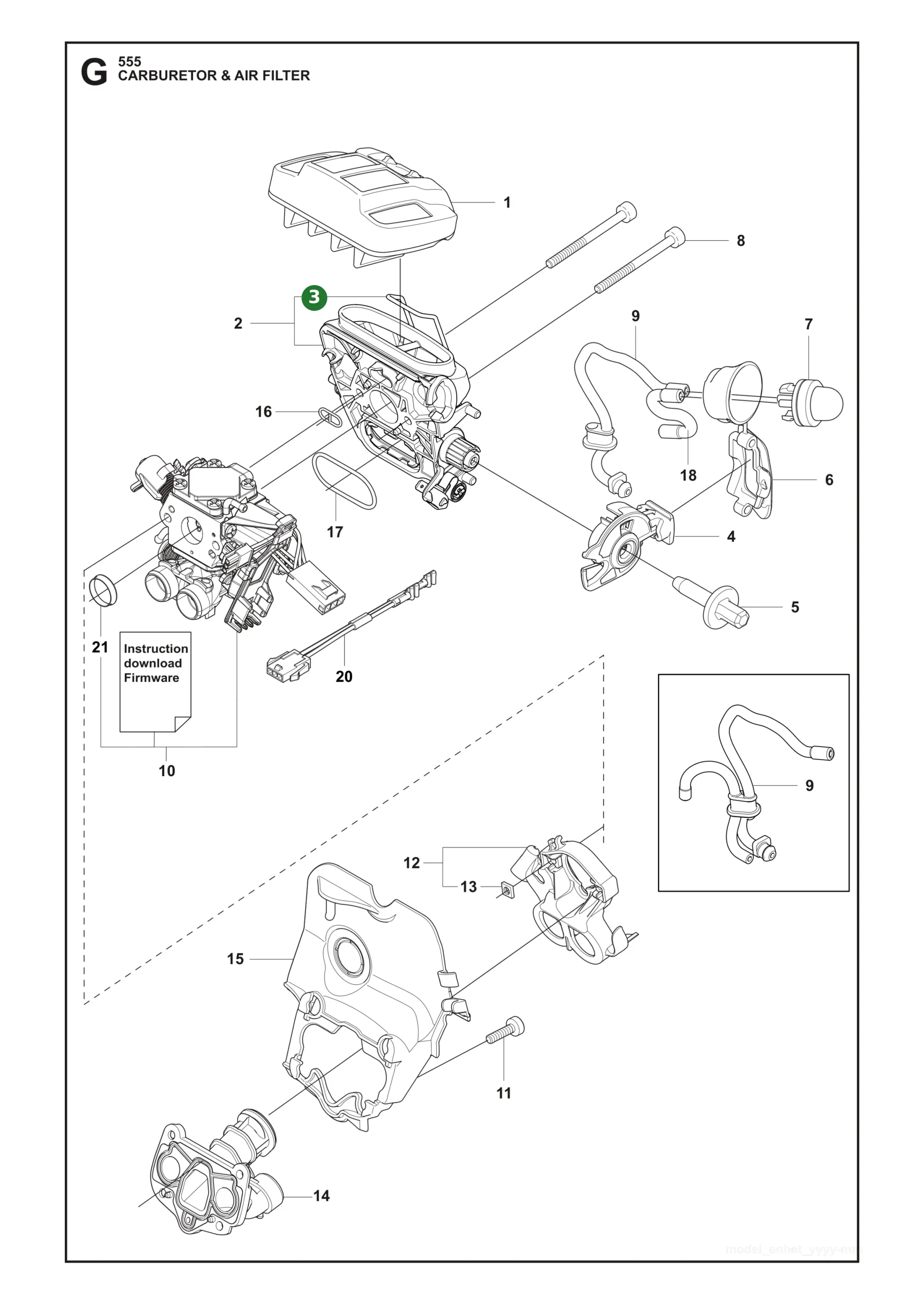 Position im Ersatzteilkatalog