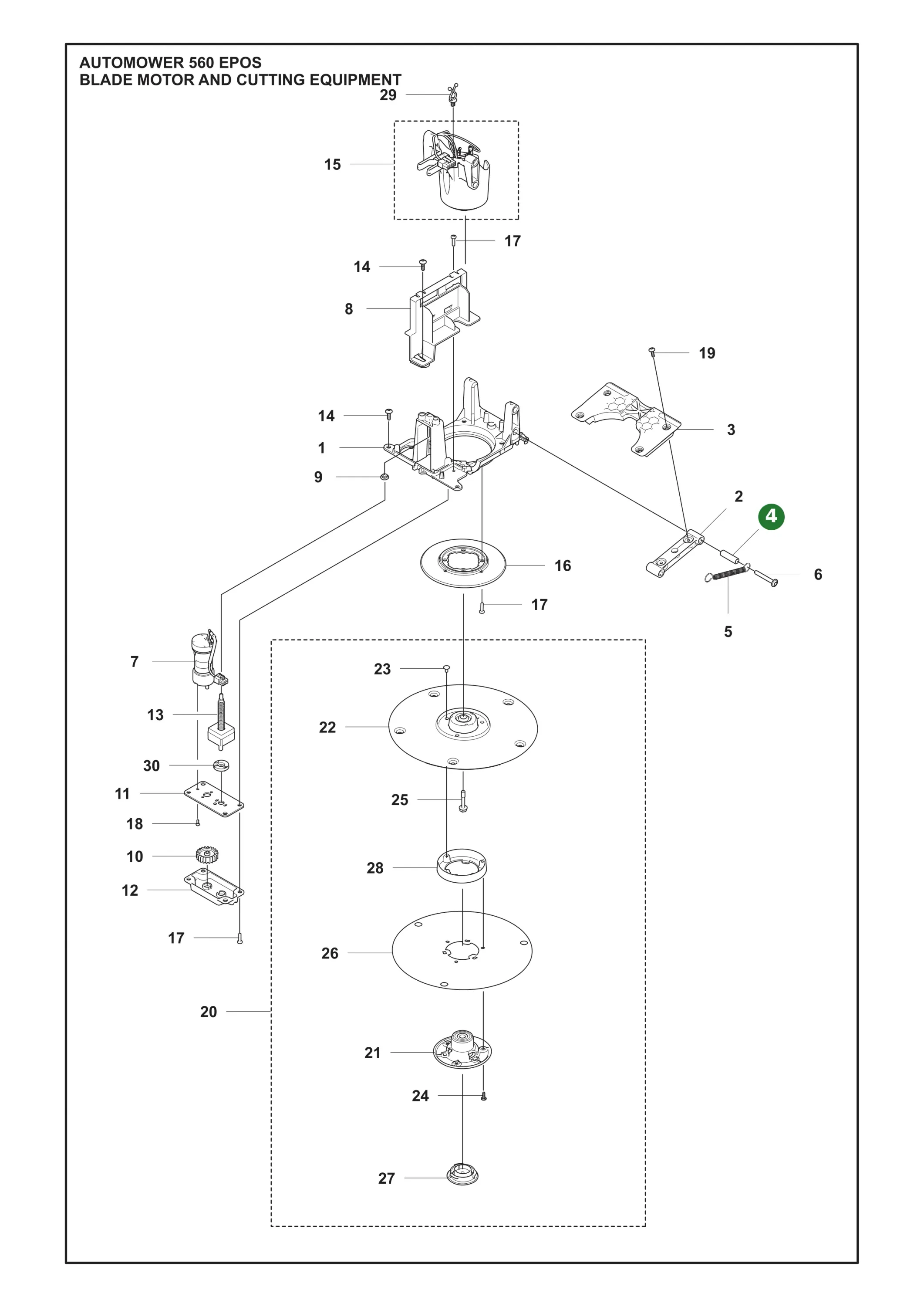 Position im Ersatzteilkatalog