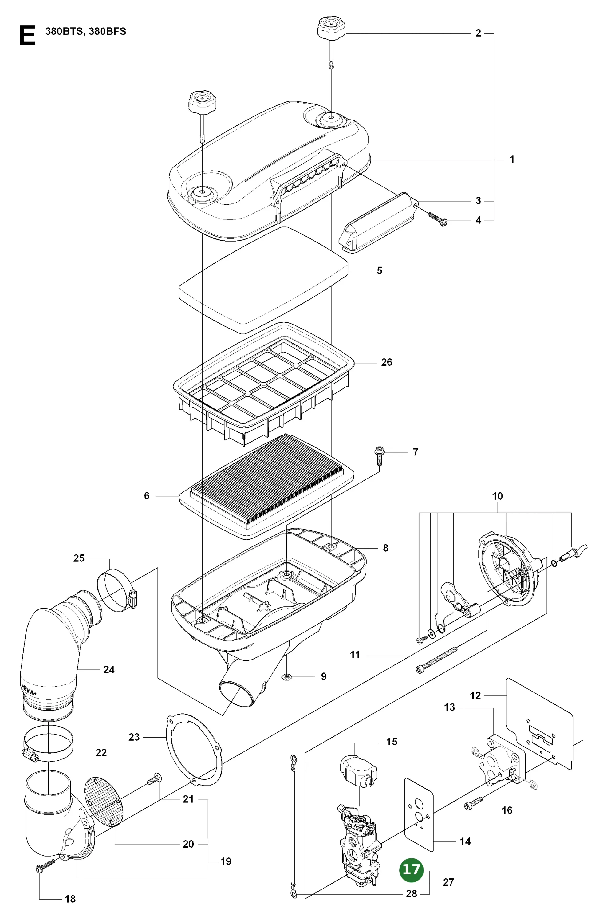 Position im Ersatzteilkatalog