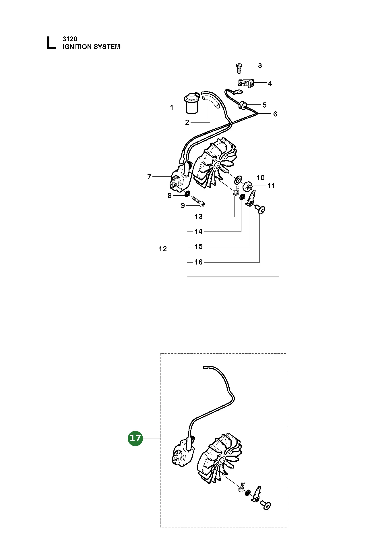 Position im Ersatzteilkatalog