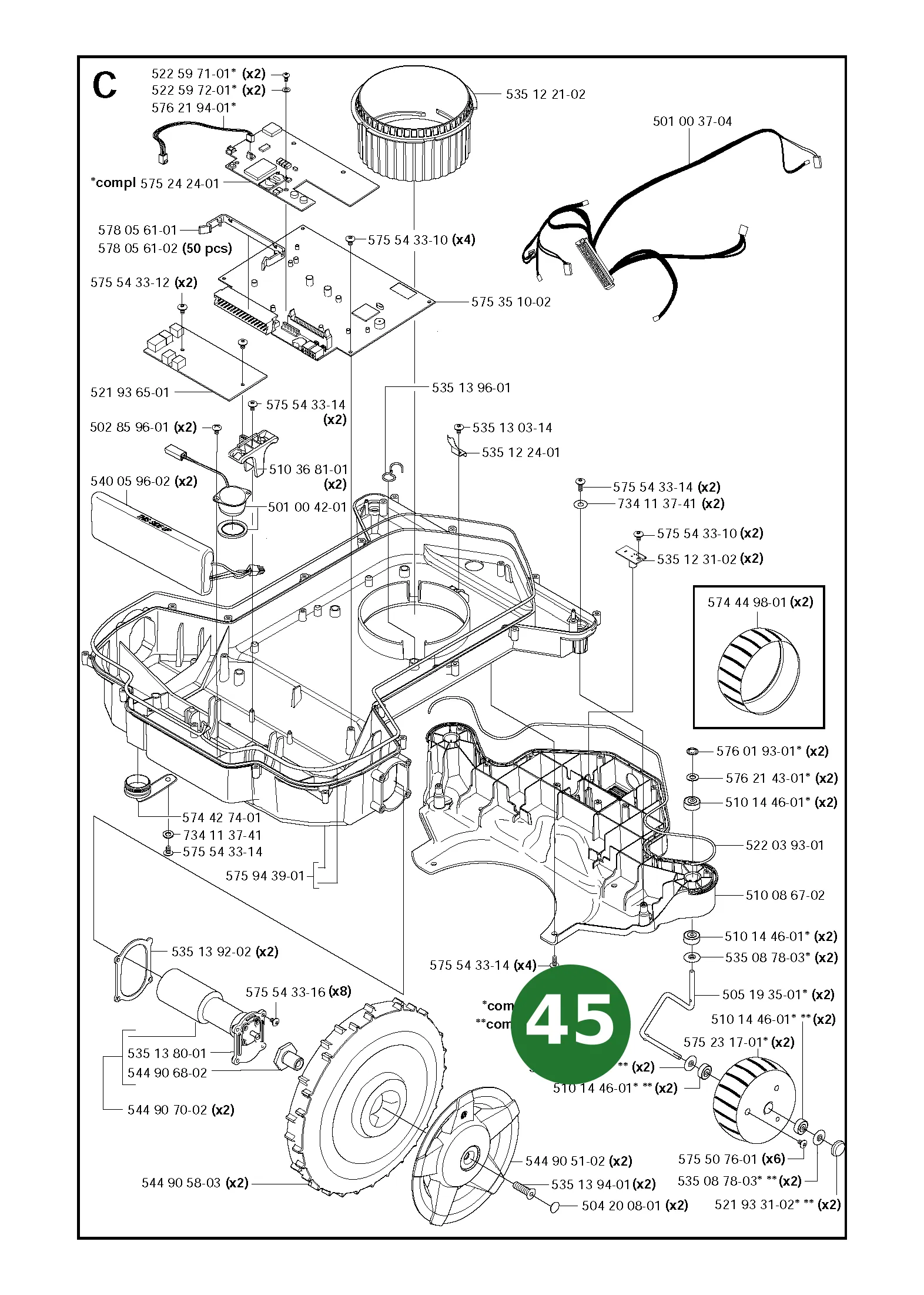 Position im Ersatzteilkatalog