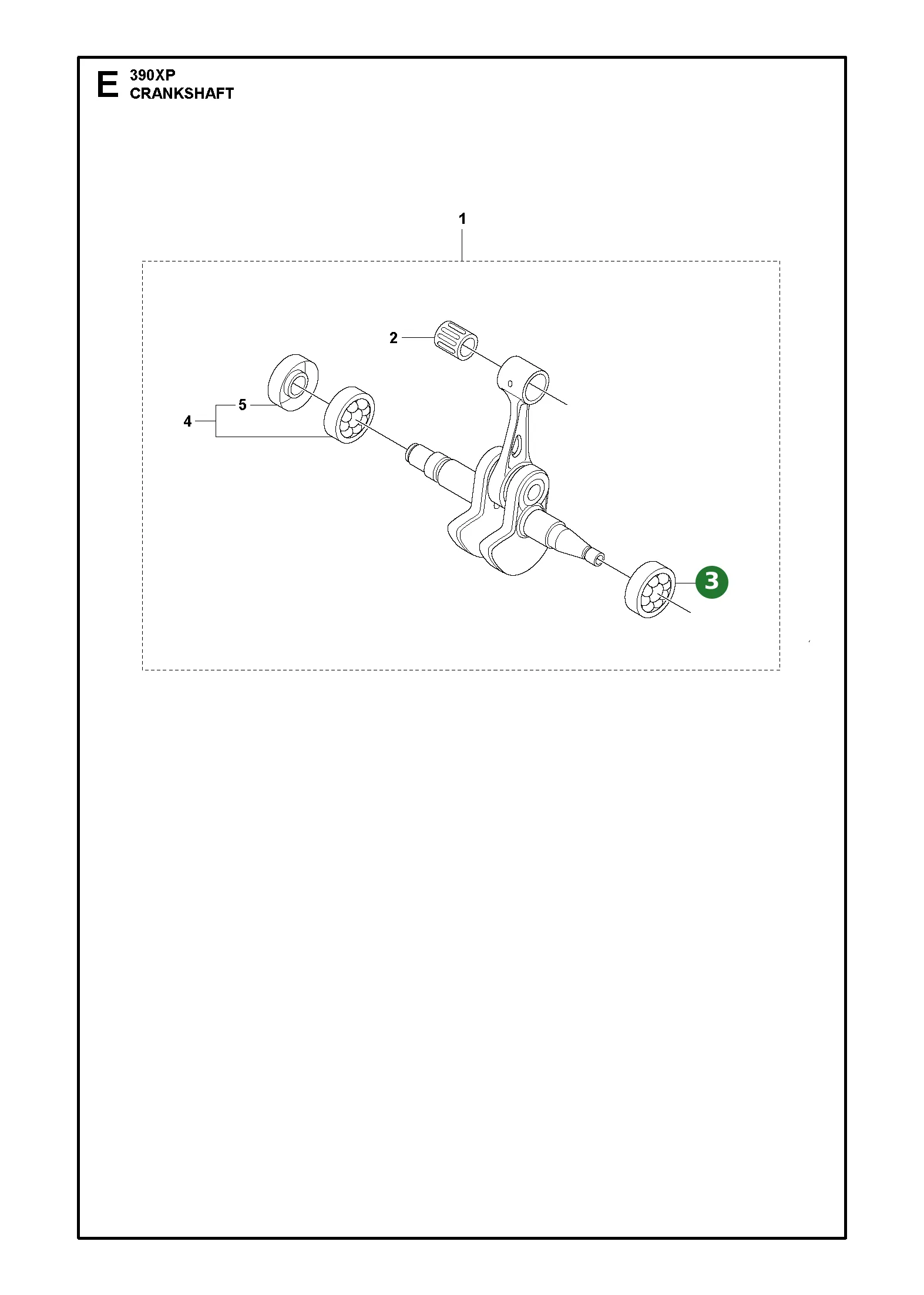 Kugellager f&uuml;r Husqvarna Motors&auml;gen 281, 288,...