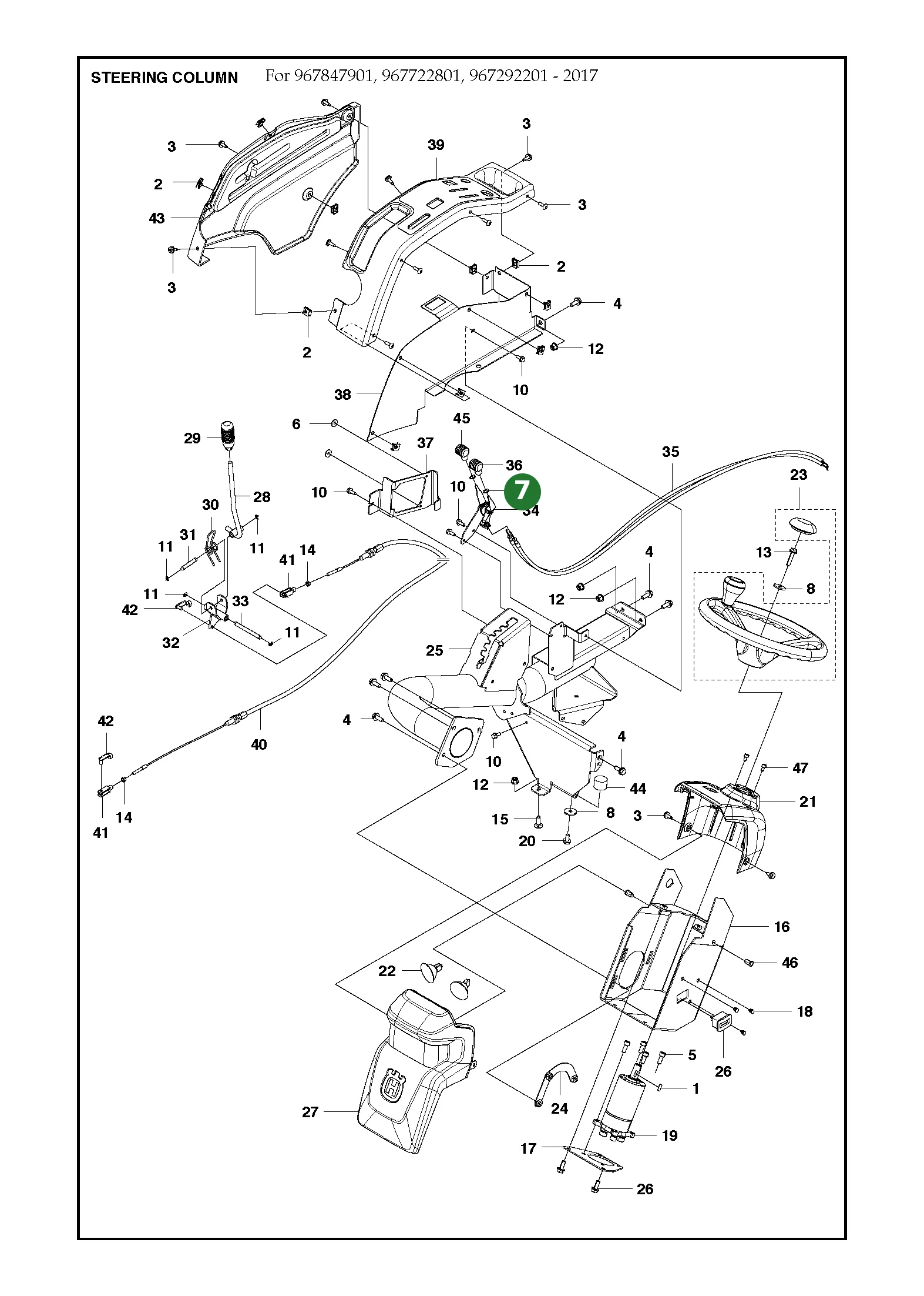 Position im Ersatzteilkatalog