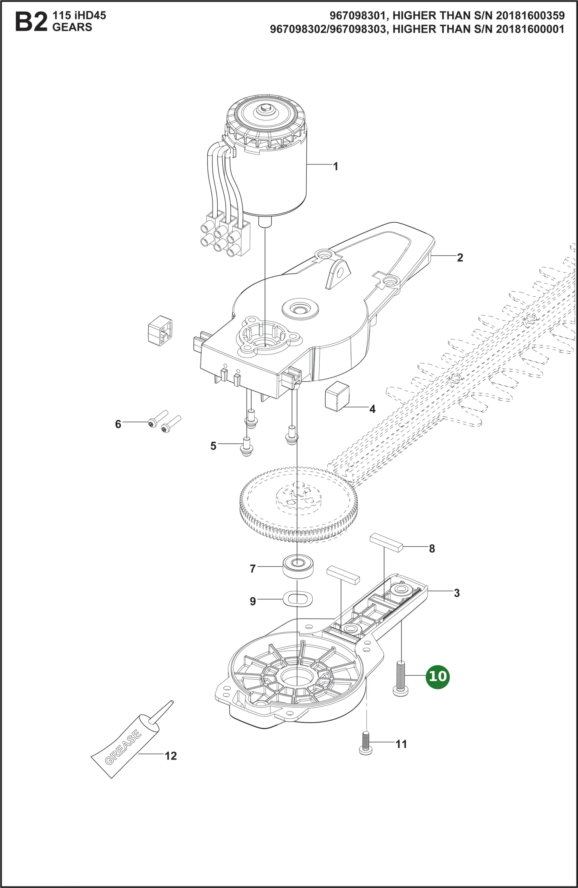 Position im Ersatzteilkatalog