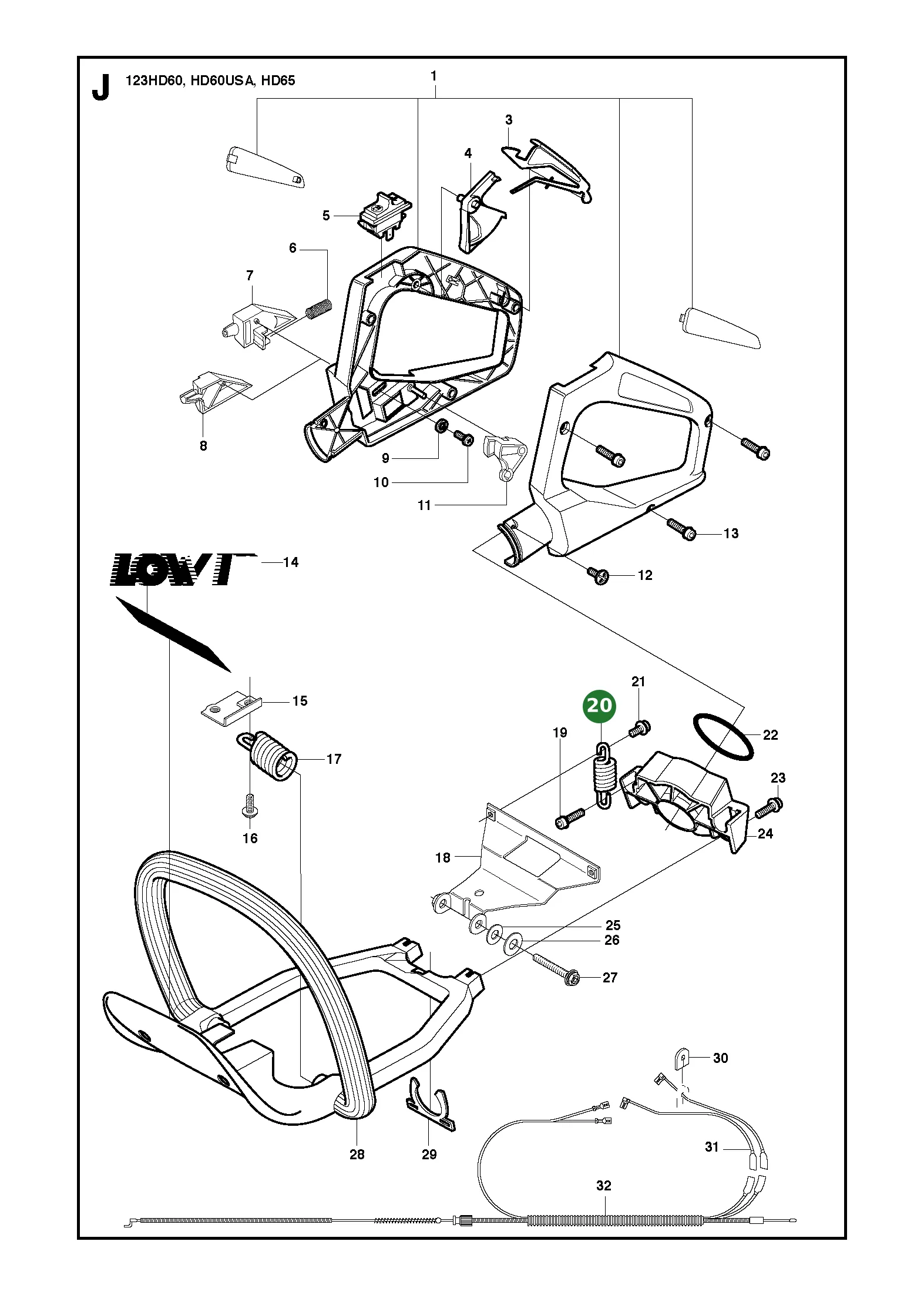Position im Ersatzteilkatalog