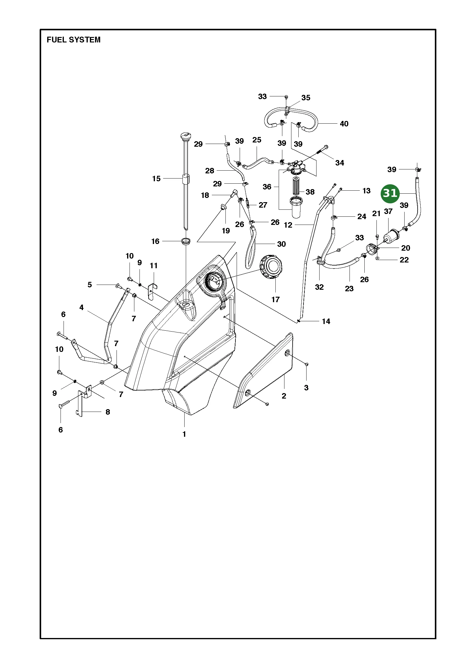 Position im Ersatzteilkatalog