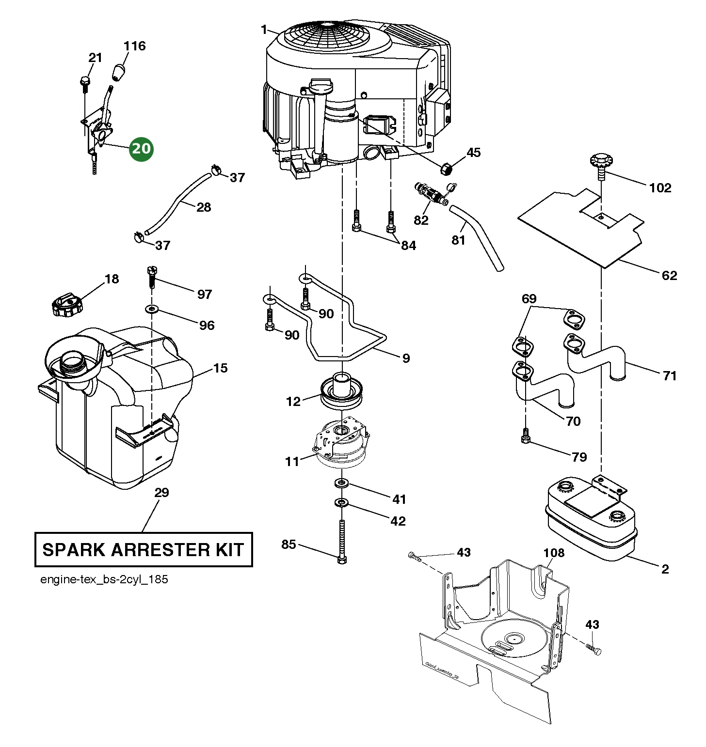 Position im Ersatzteilkatalog