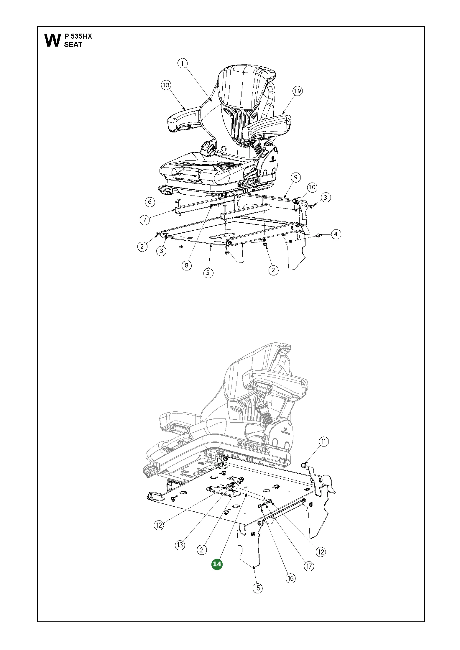 Position im Ersatzteilkatalog