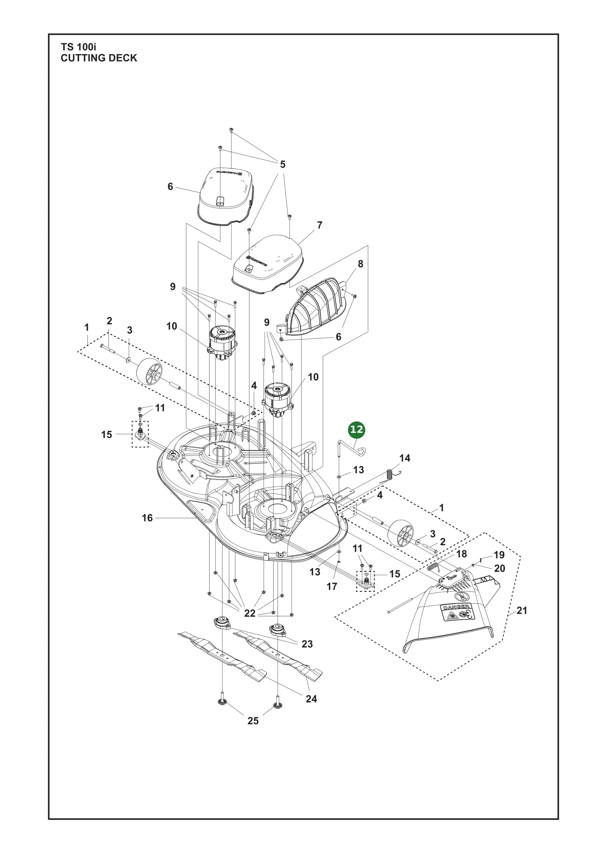 Position im Ersatzteilkatalog