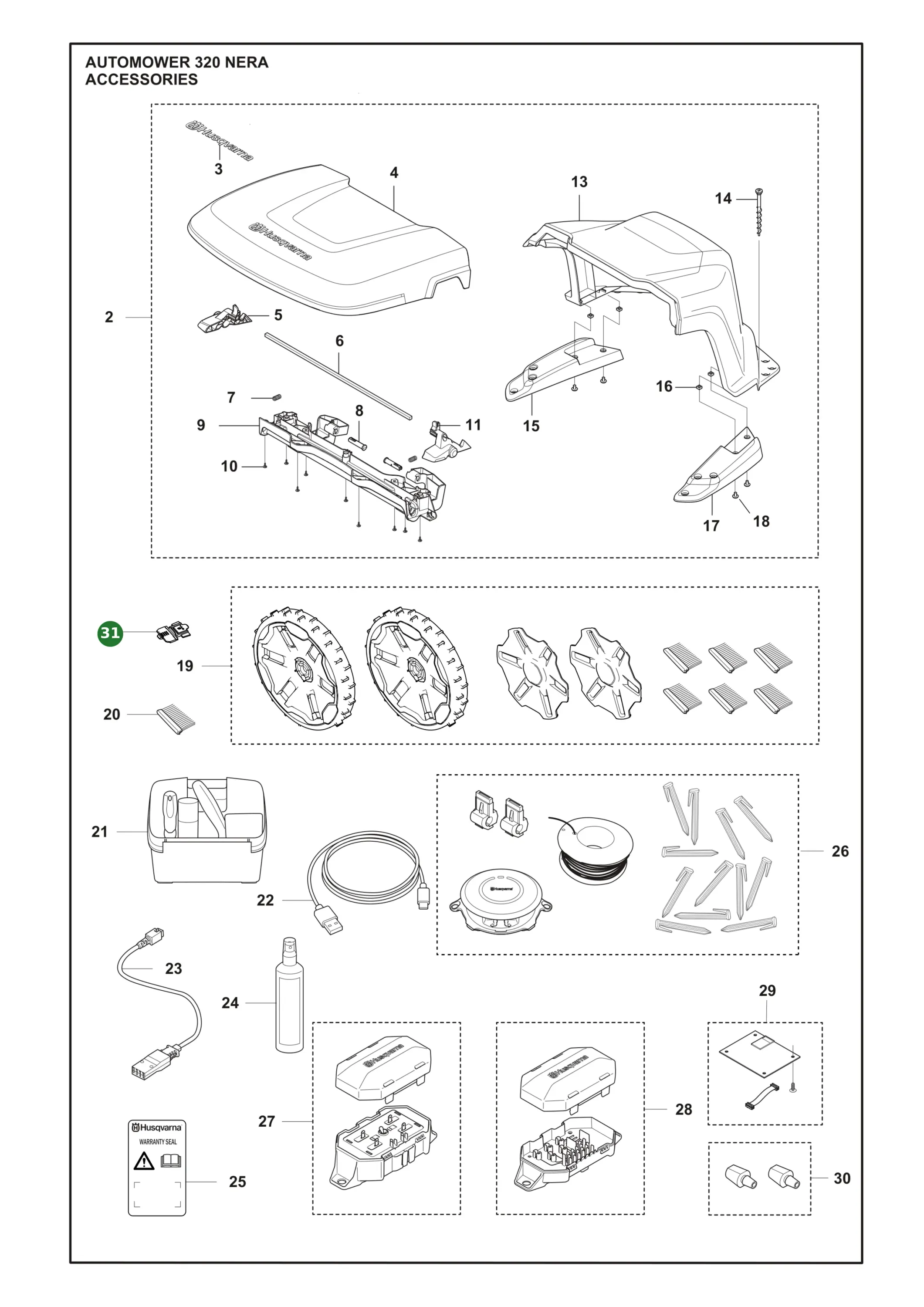 Position im Ersatzteilkatalog