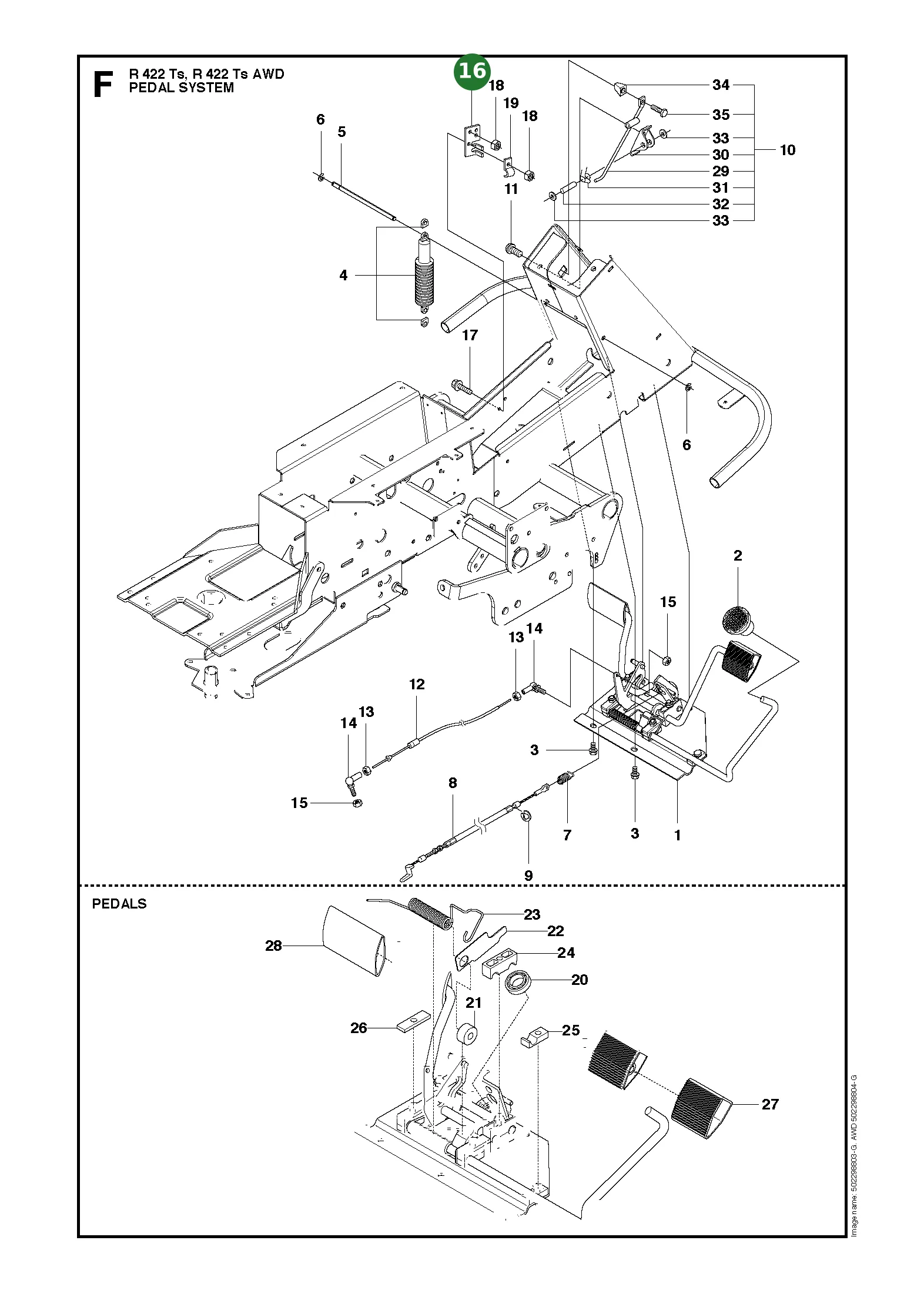 Position im Ersatzteilkatalog