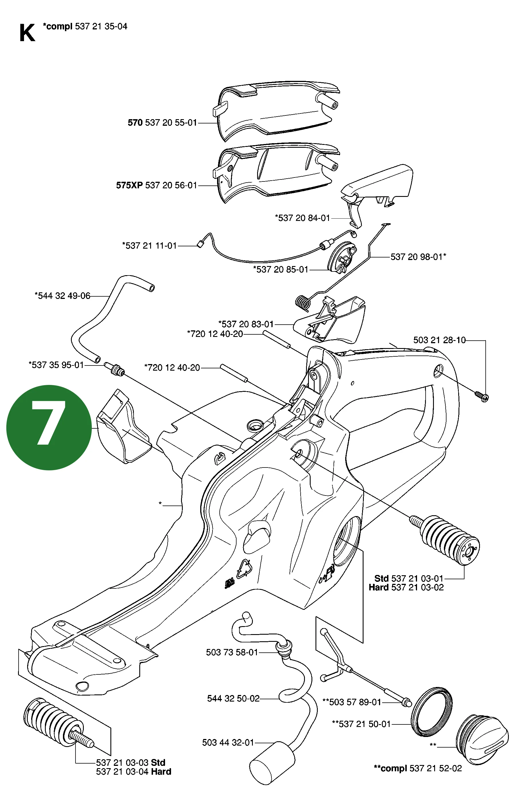 Position im Ersatzteilkatalog