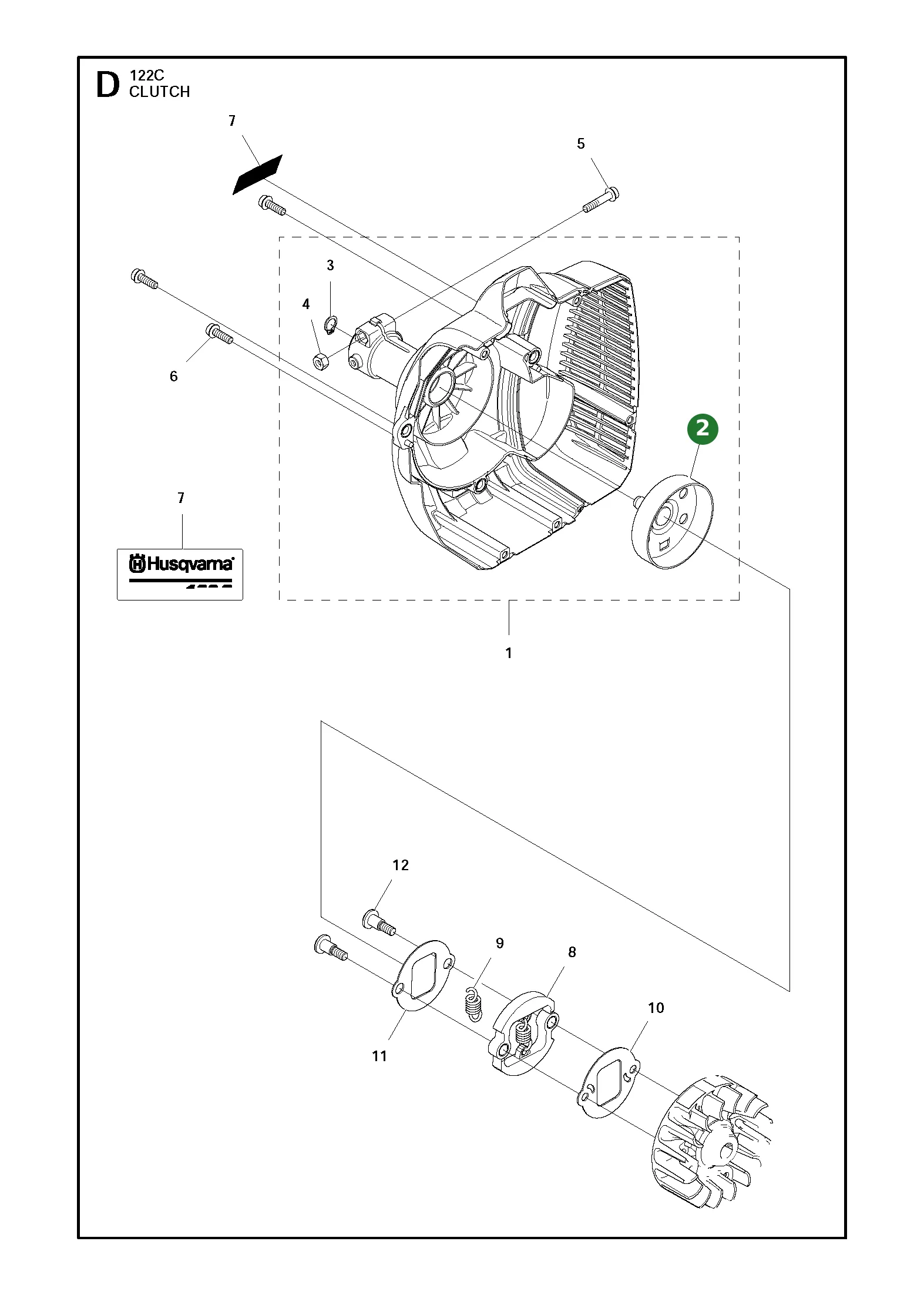 Position im Ersatzteilkatalog
