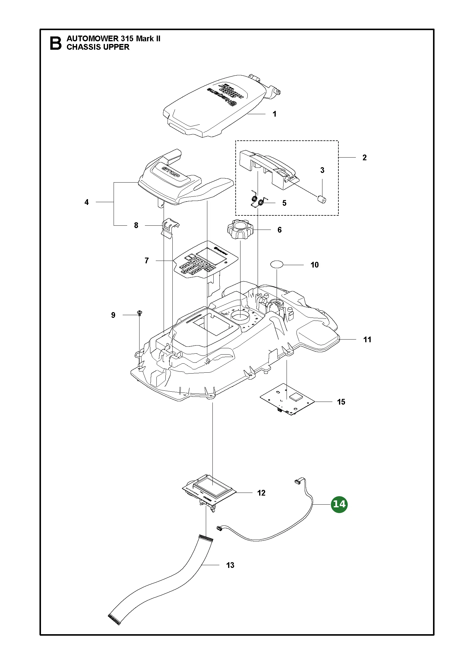 Position im Ersatzteilkatalog