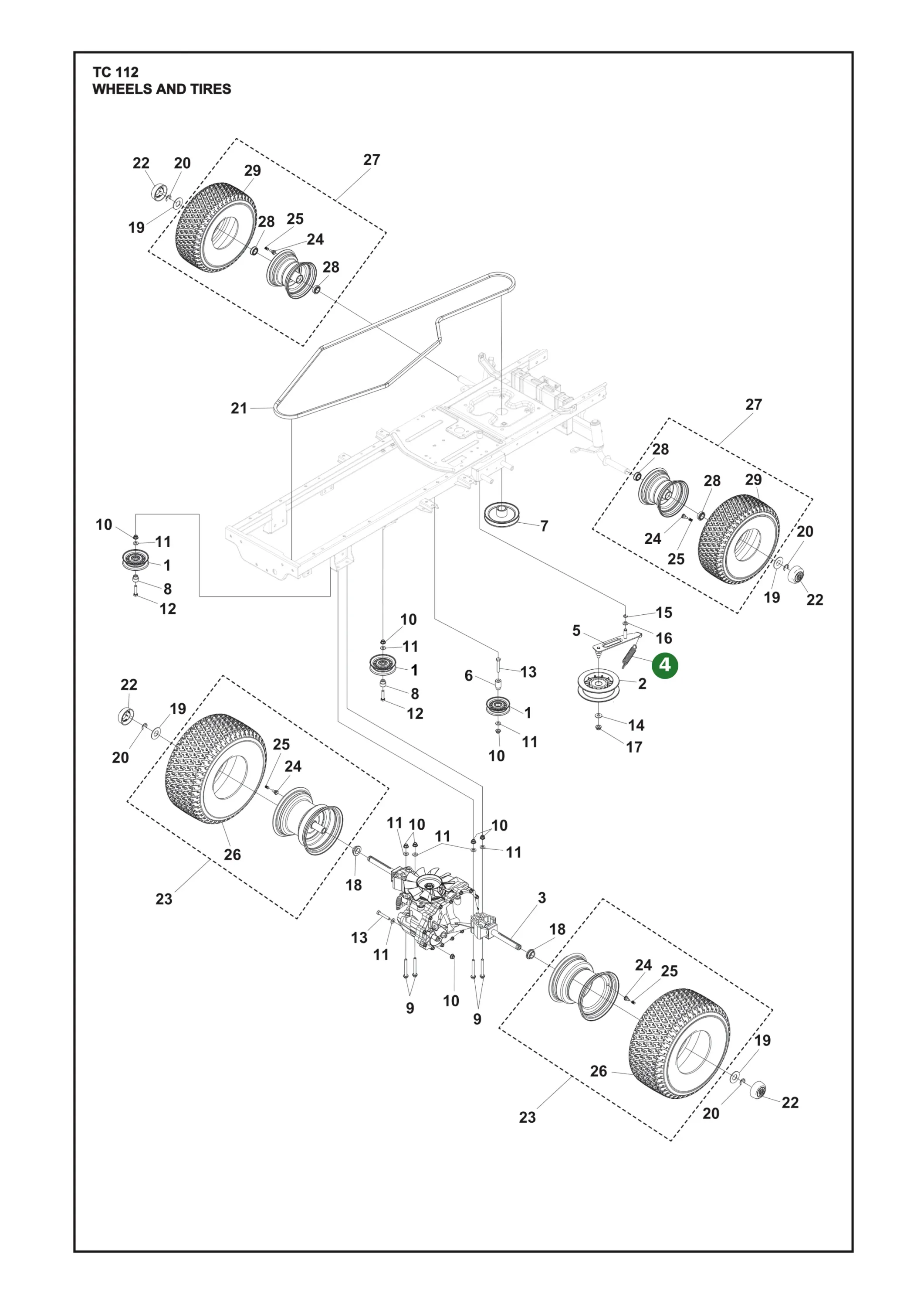 Position im Ersatzteilkatalog