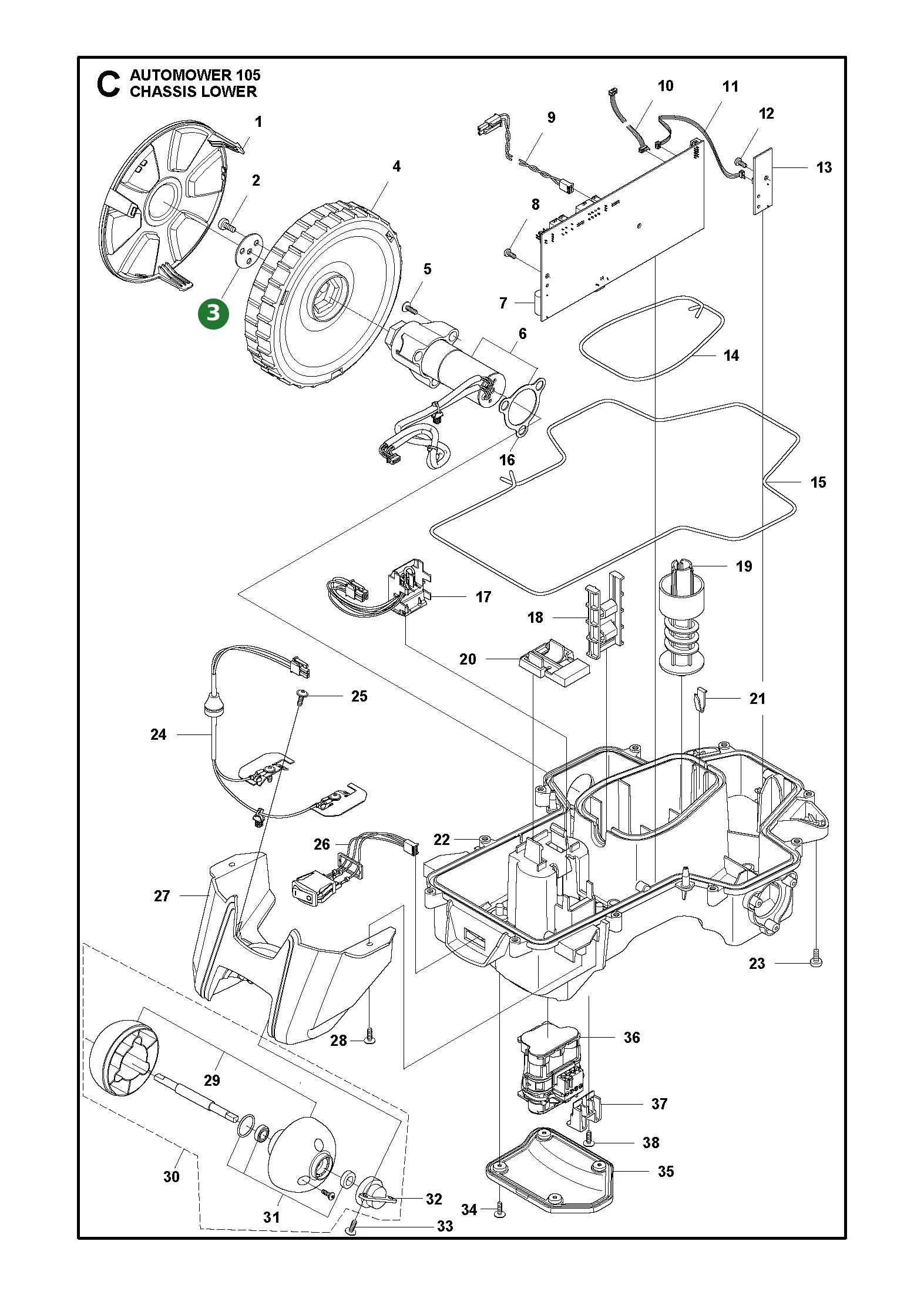 Position im Ersatzteilkatalog