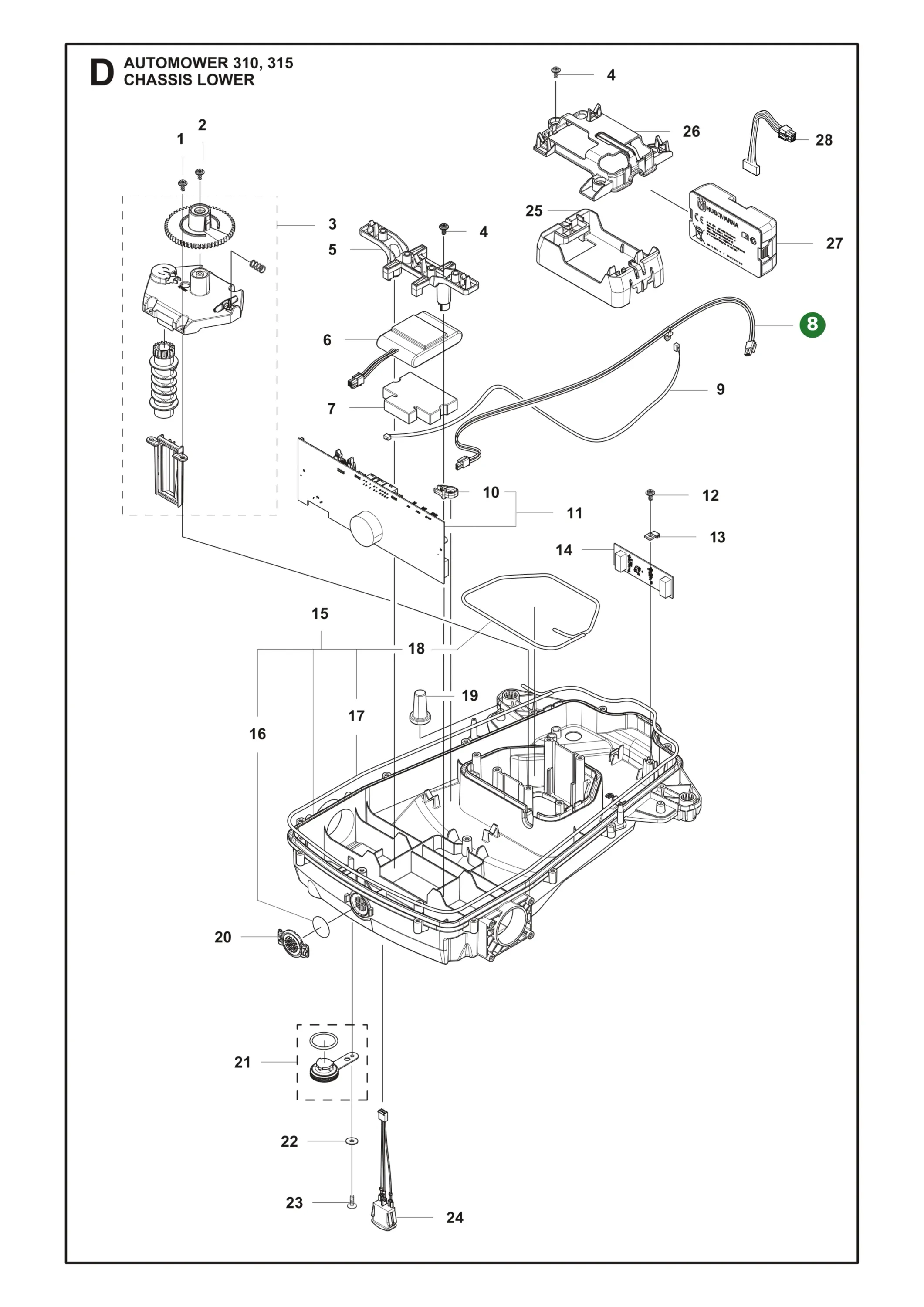 Position im Ersatzteilkatalog