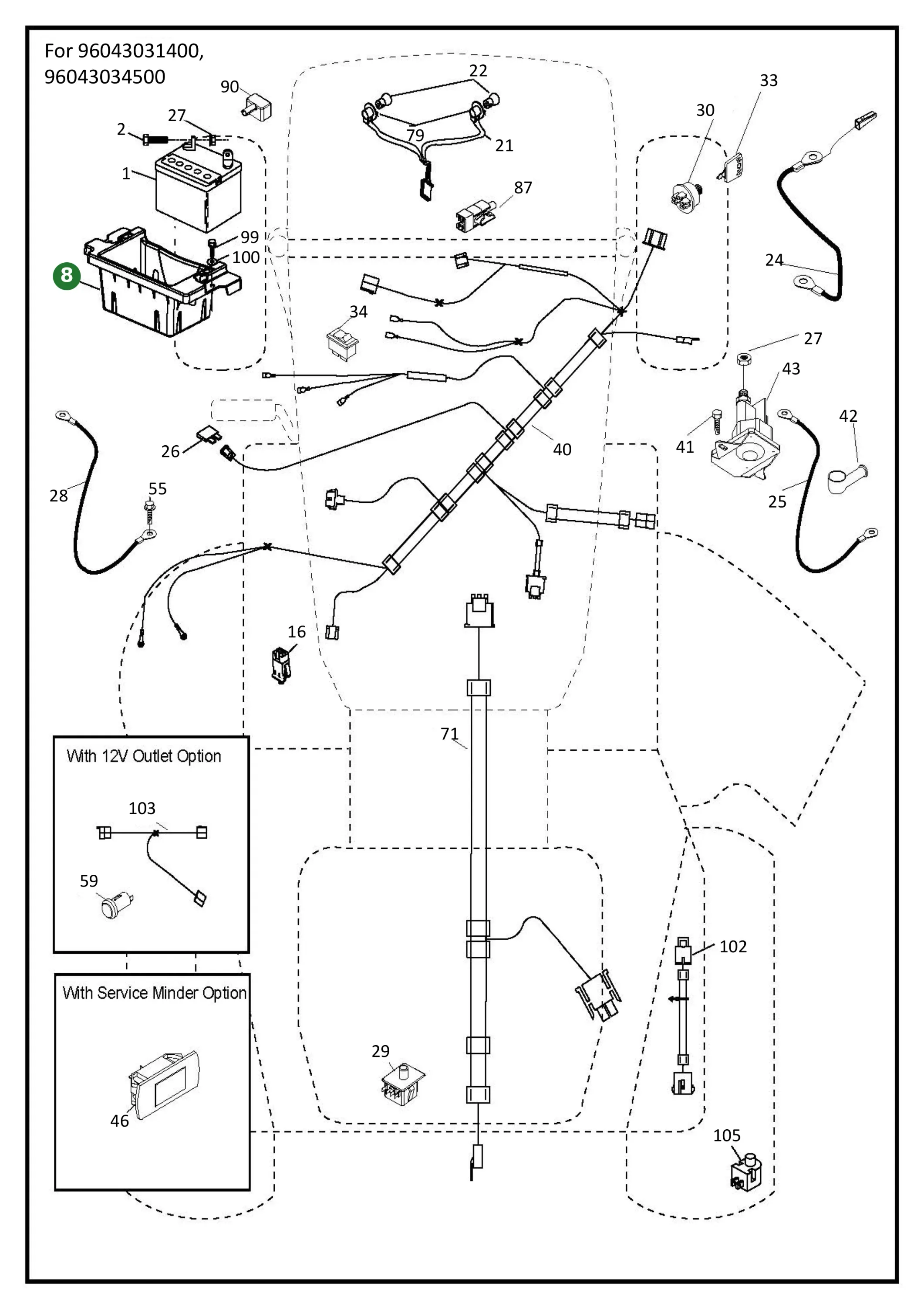 Position im Ersatzteilkatalog