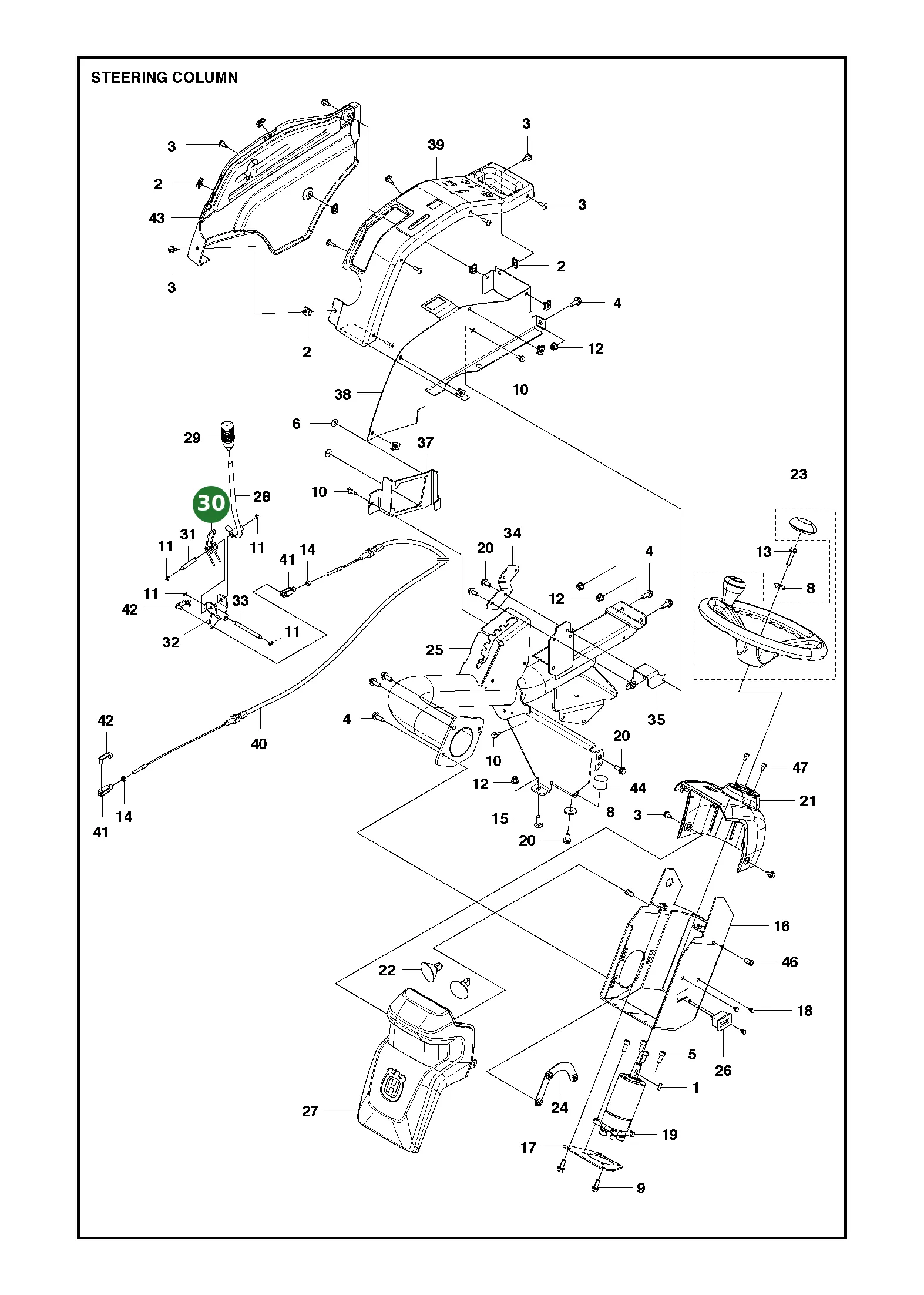 Position im Ersatzteilkatalog