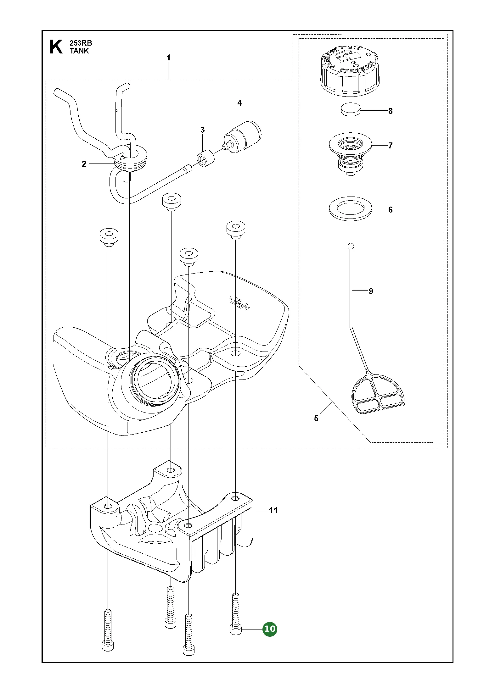 Position im Ersatzteilkatalog